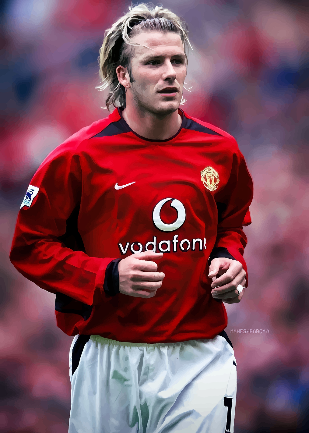 David Beckham Manchester United: постер из коллекции Дэвид Бекхэм