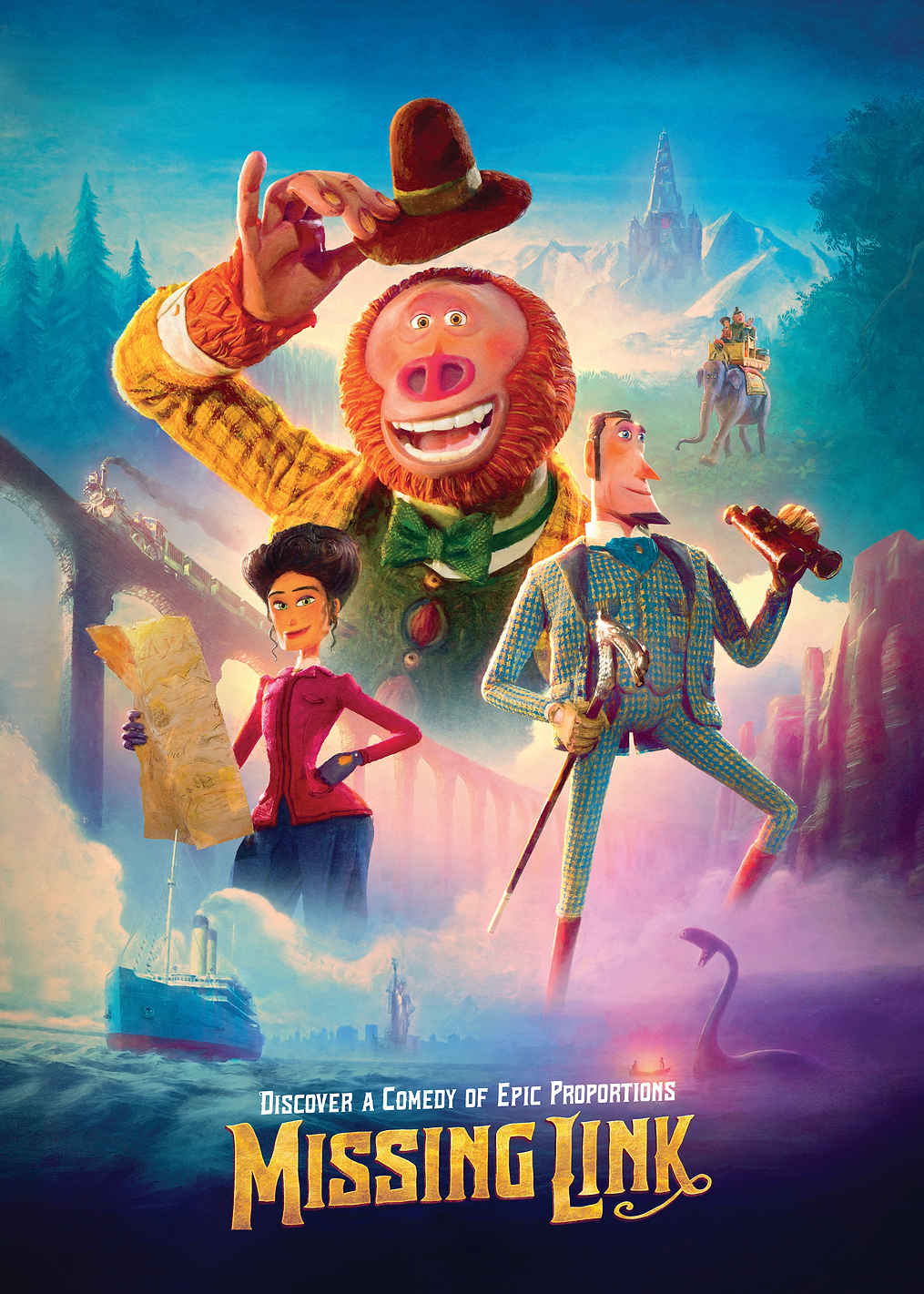 Missing Link Poster: постер из коллекции Laika