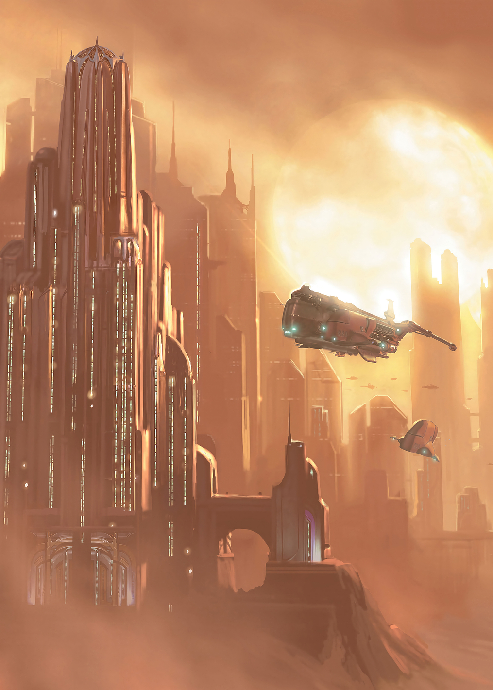 Anarchy Online City: постер из коллекции Funcom