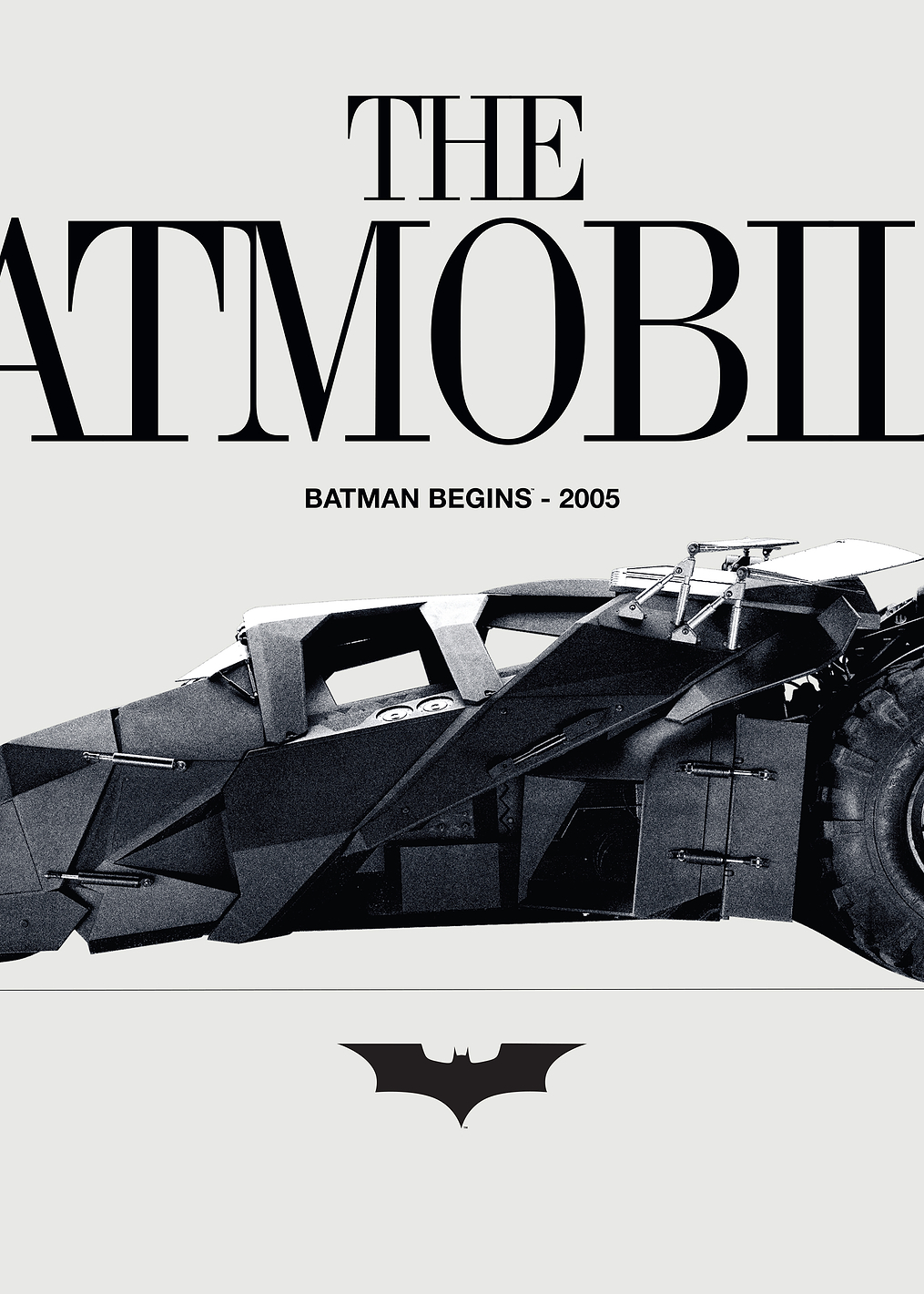 Batmobile 2005: постер из коллекции DC Comics