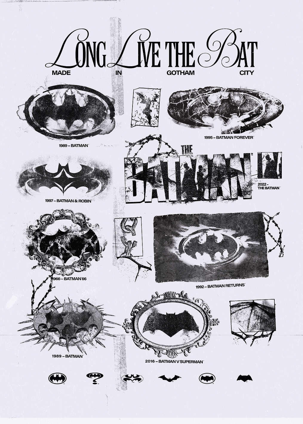 Batman sign: постер из коллекции DC Comics