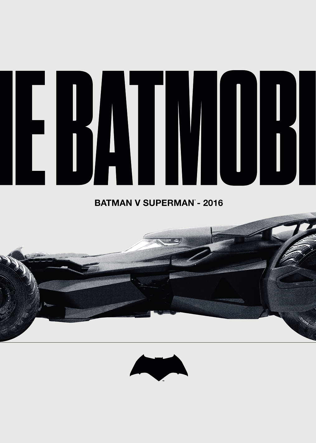 Batmobile 2016: постер из коллекции DC Comics