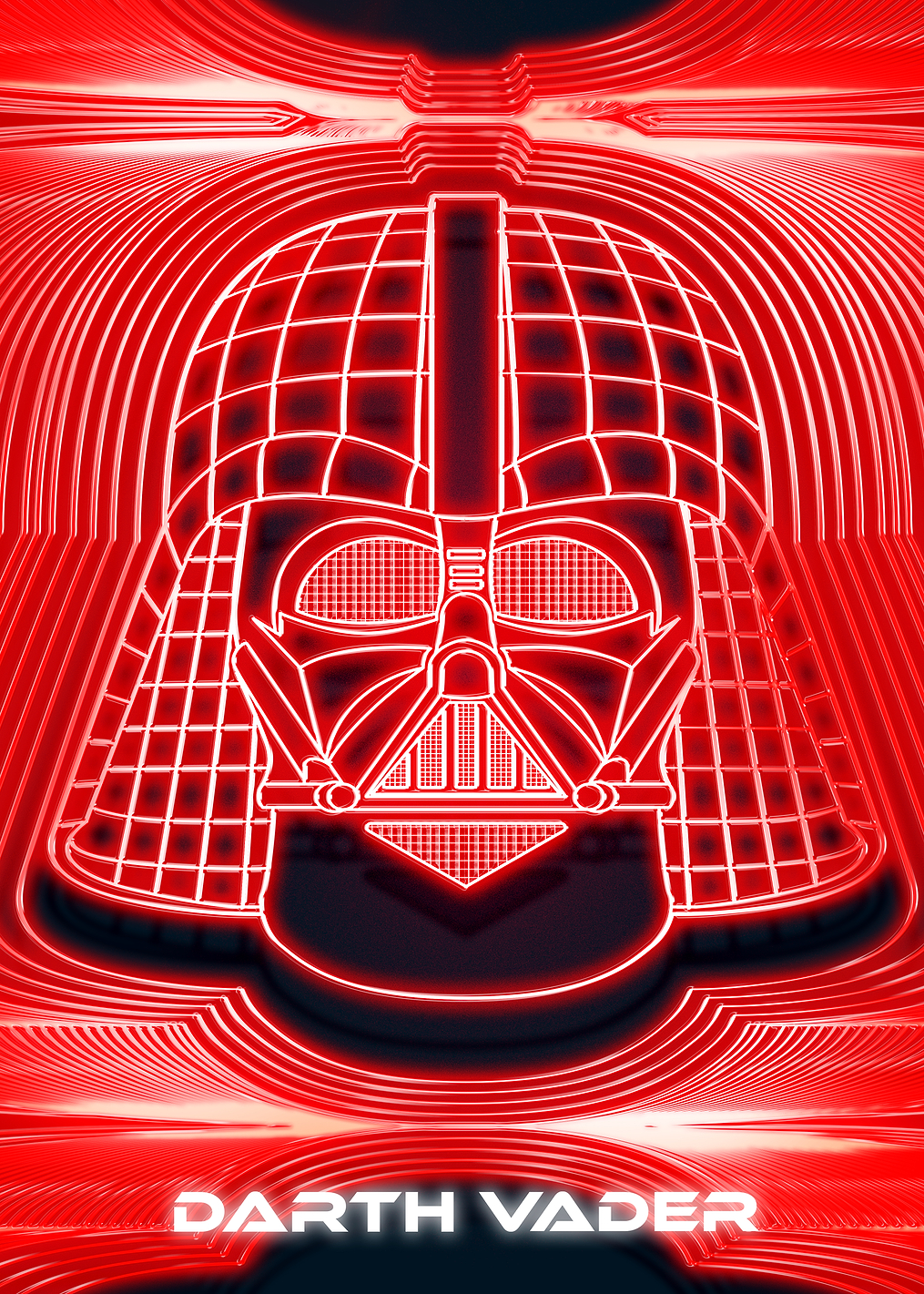 Darth Vader Hyperdrive: постер из коллекции Star Wars