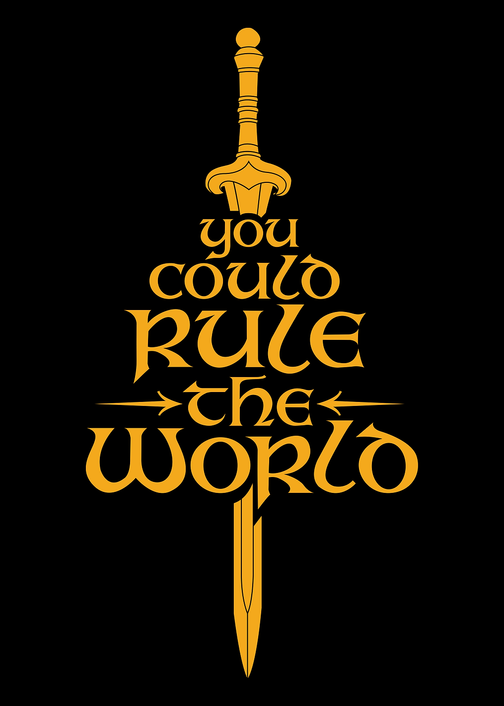 You could rule the world: постер из коллекции Middle-earth