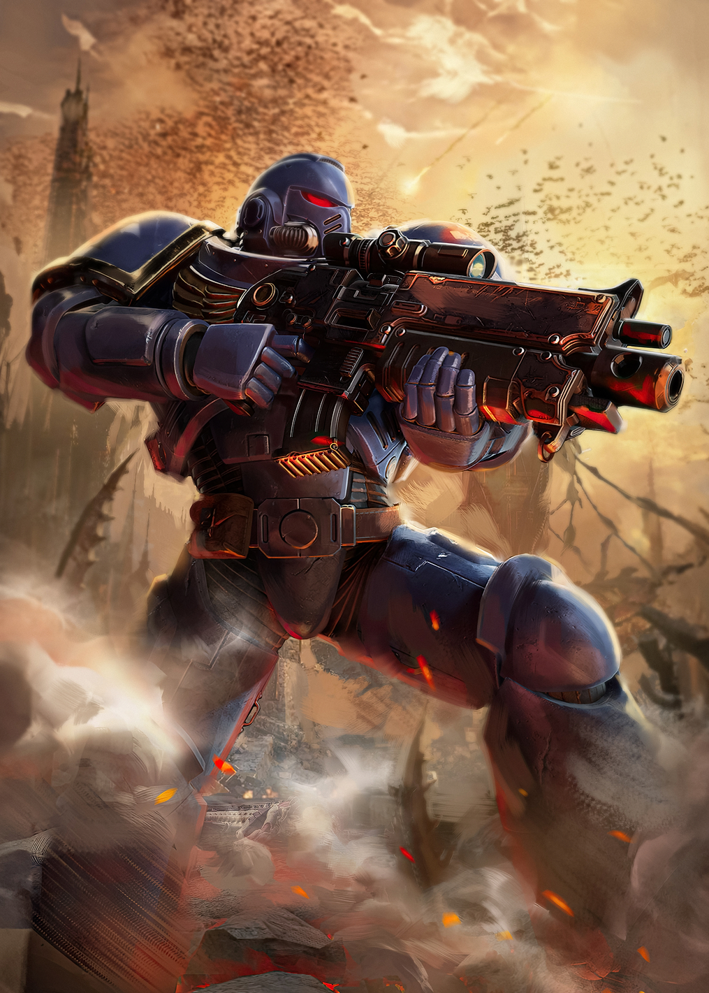 Tactical Class Art: постер из коллекции Warhammer