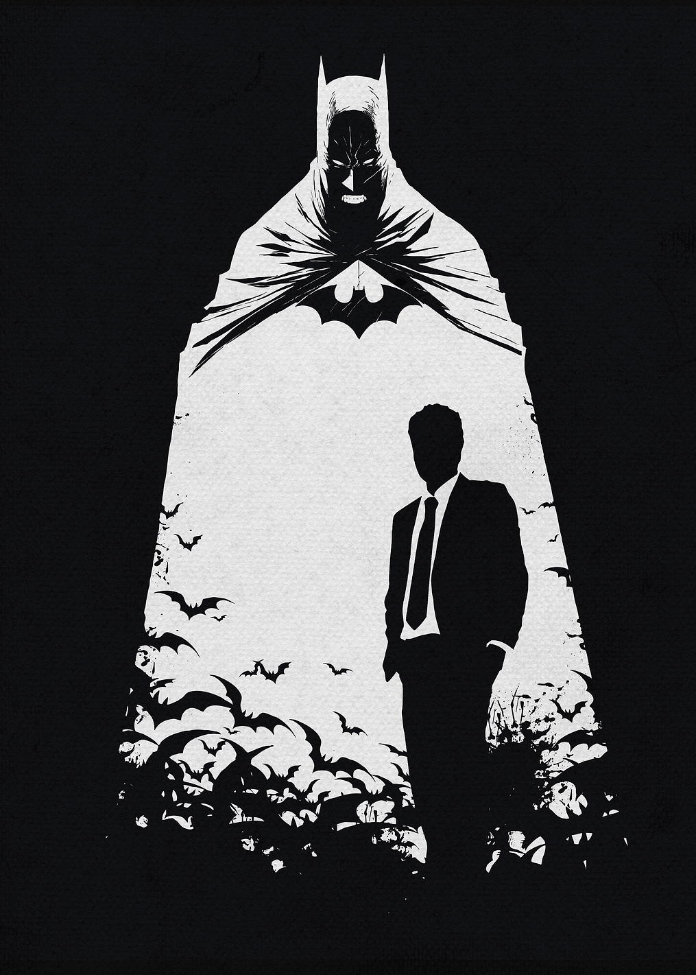 Face to face: постер из коллекции DC Comics