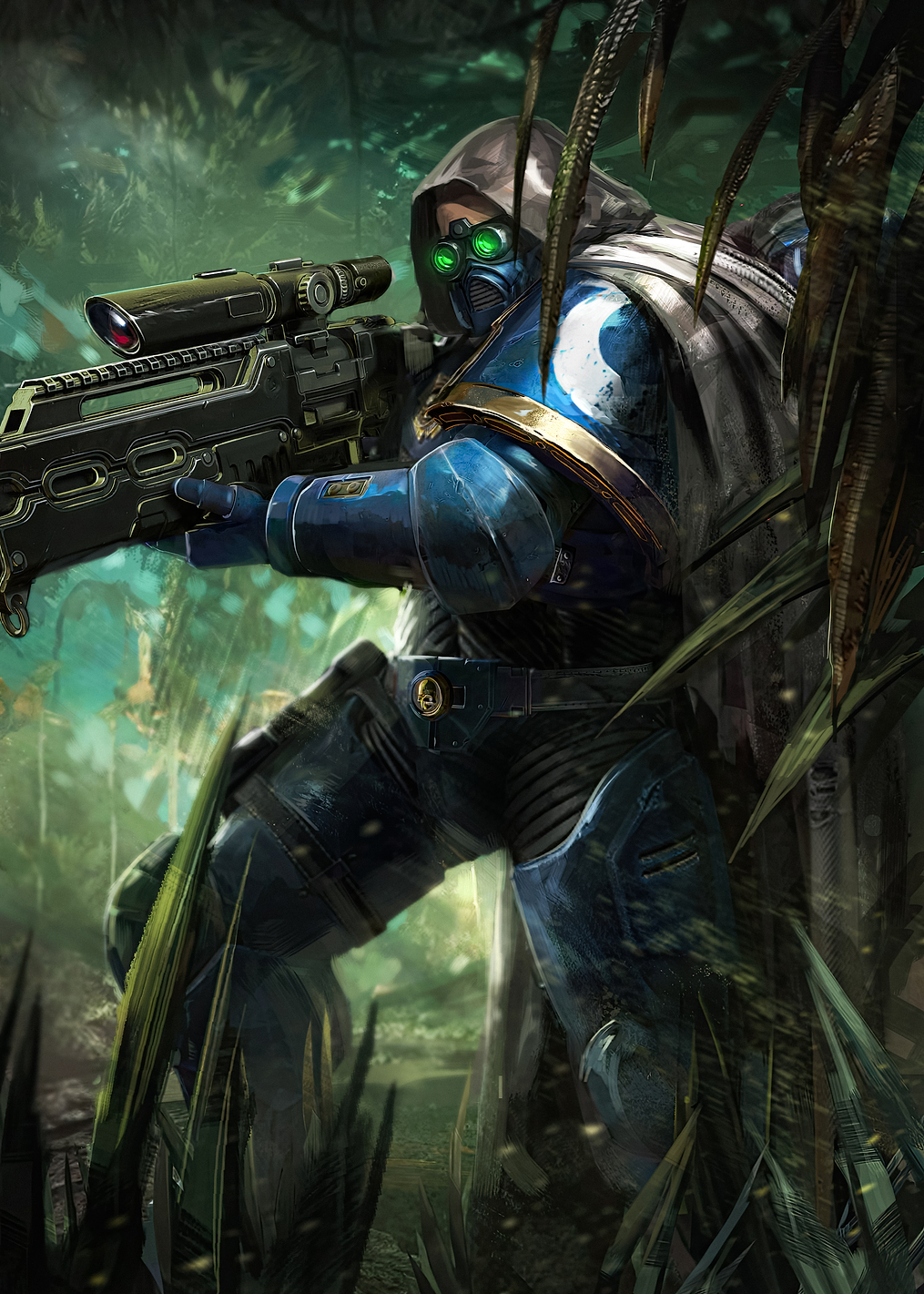 Sniper Class Art: постер из коллекции Warhammer