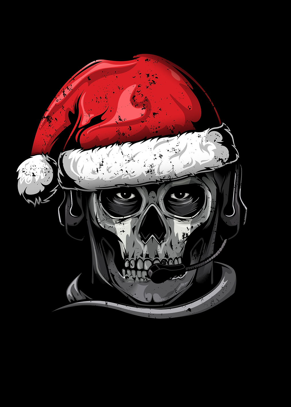 Ghost Santa: постер из коллекции Call of Duty