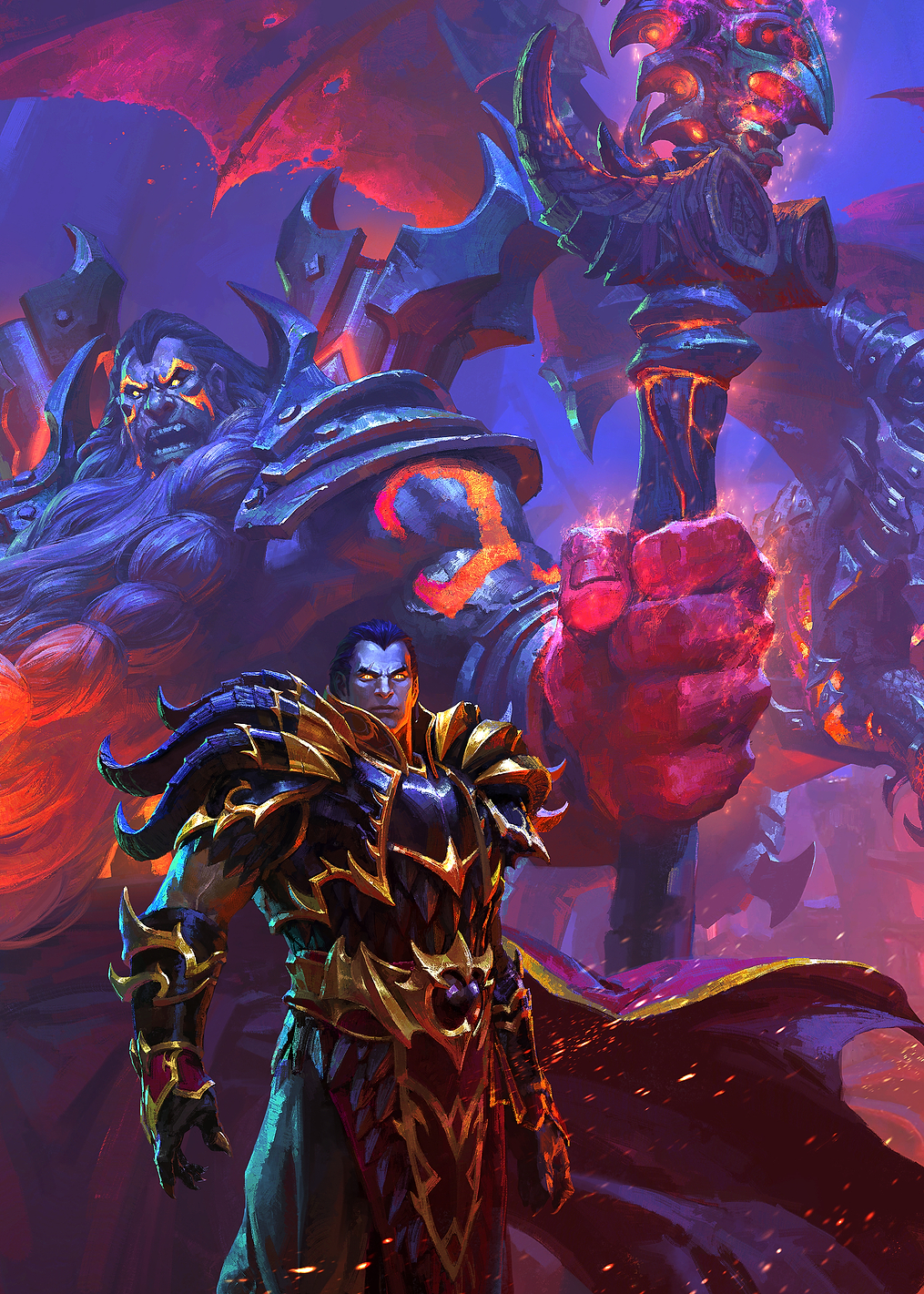Embers of Neltharion: постер из коллекции World Of Warcraft