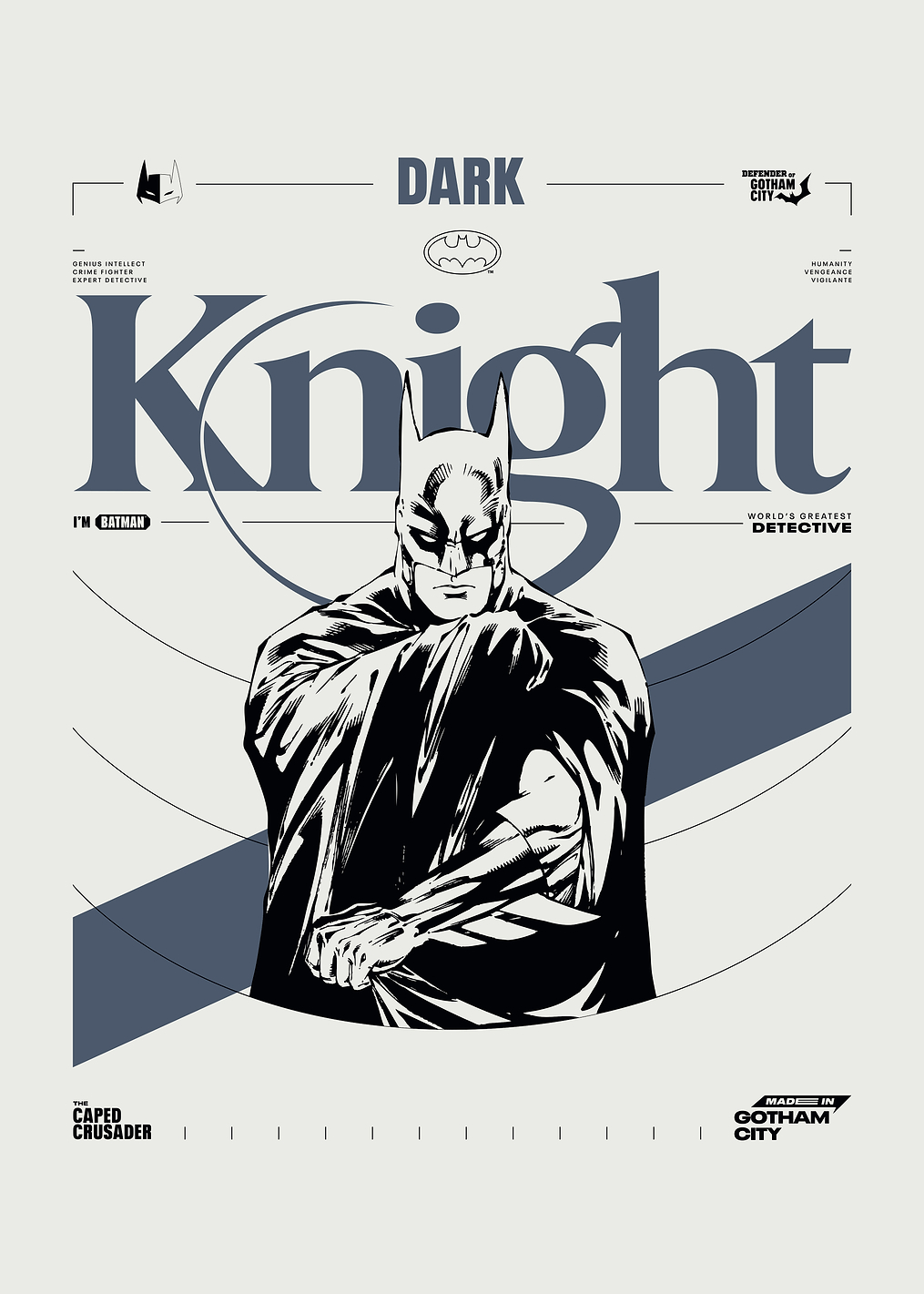 Dark Knight: постер из коллекции DC Comics