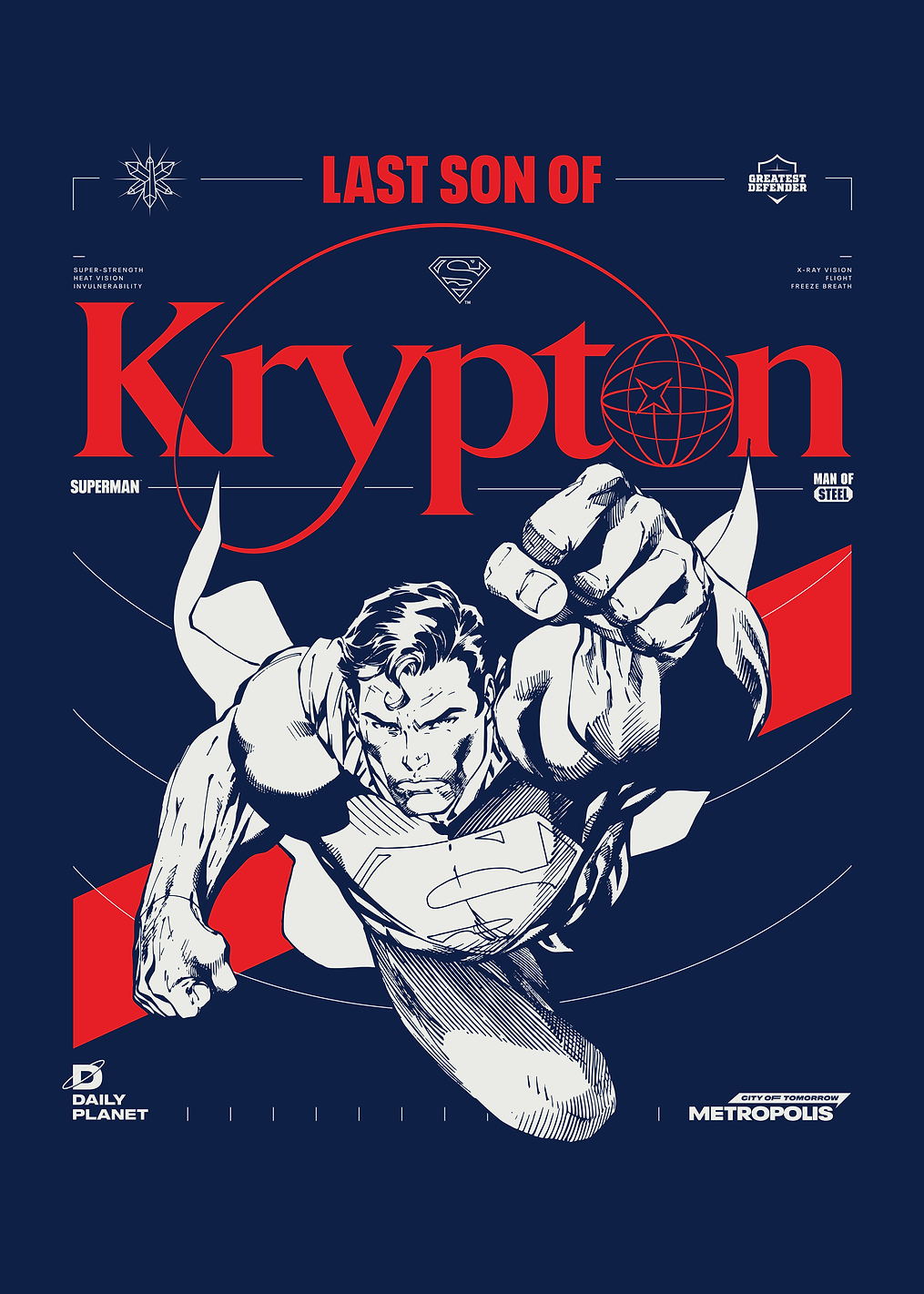 Superman: постер из коллекции DC Comics