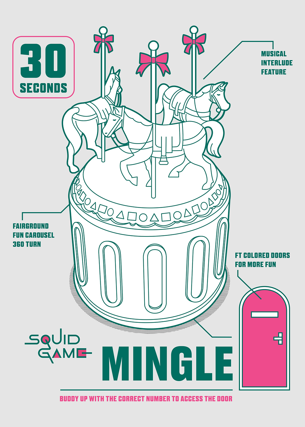 Mingle: постер из коллекции Squid Game