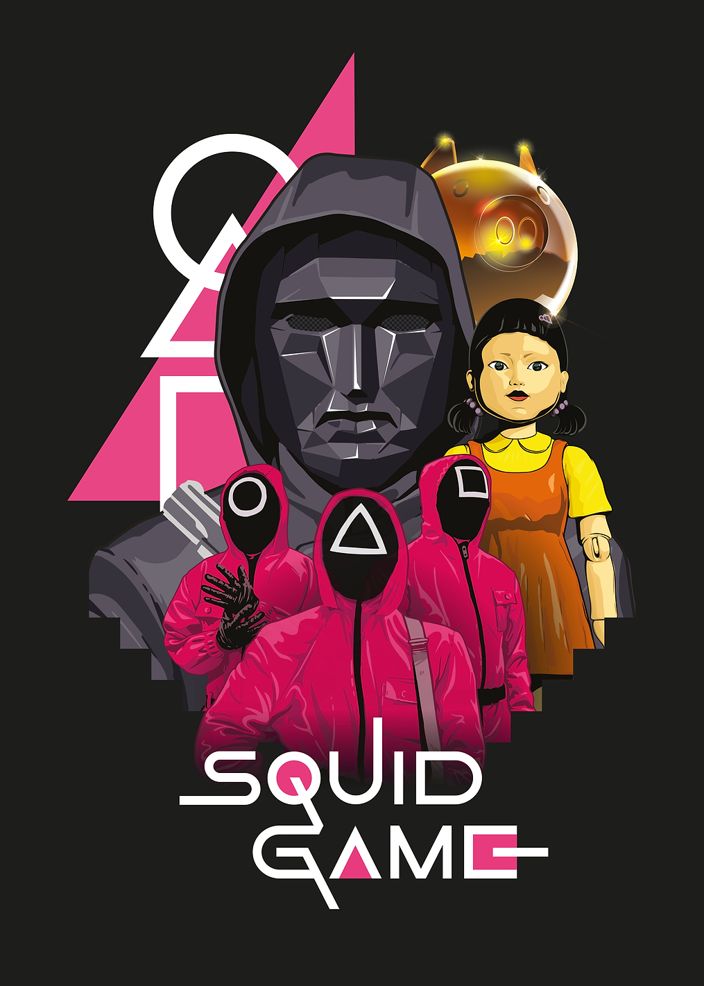 Squid Game s.2 key art: постер из коллекции Squid Game