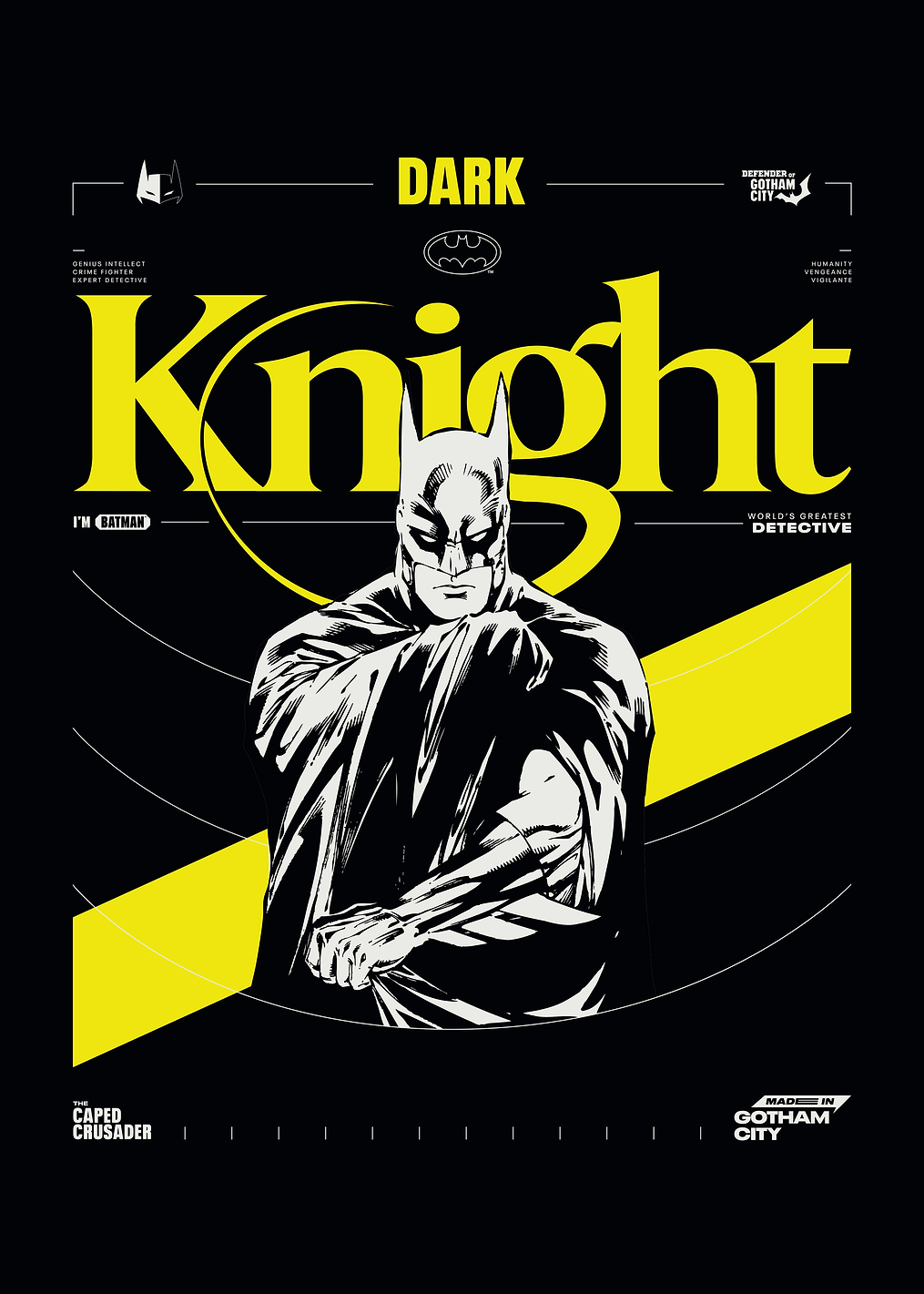 Batman: постер из коллекции DC Comics