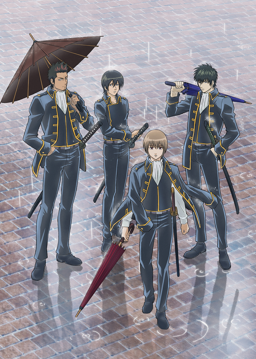 Gintama Shinsengumi Rainy Patrol: постер из коллекции Gintama