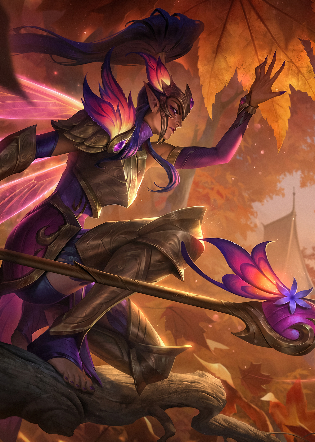 Faerie Court Kalista: постер из коллекции League of Legends