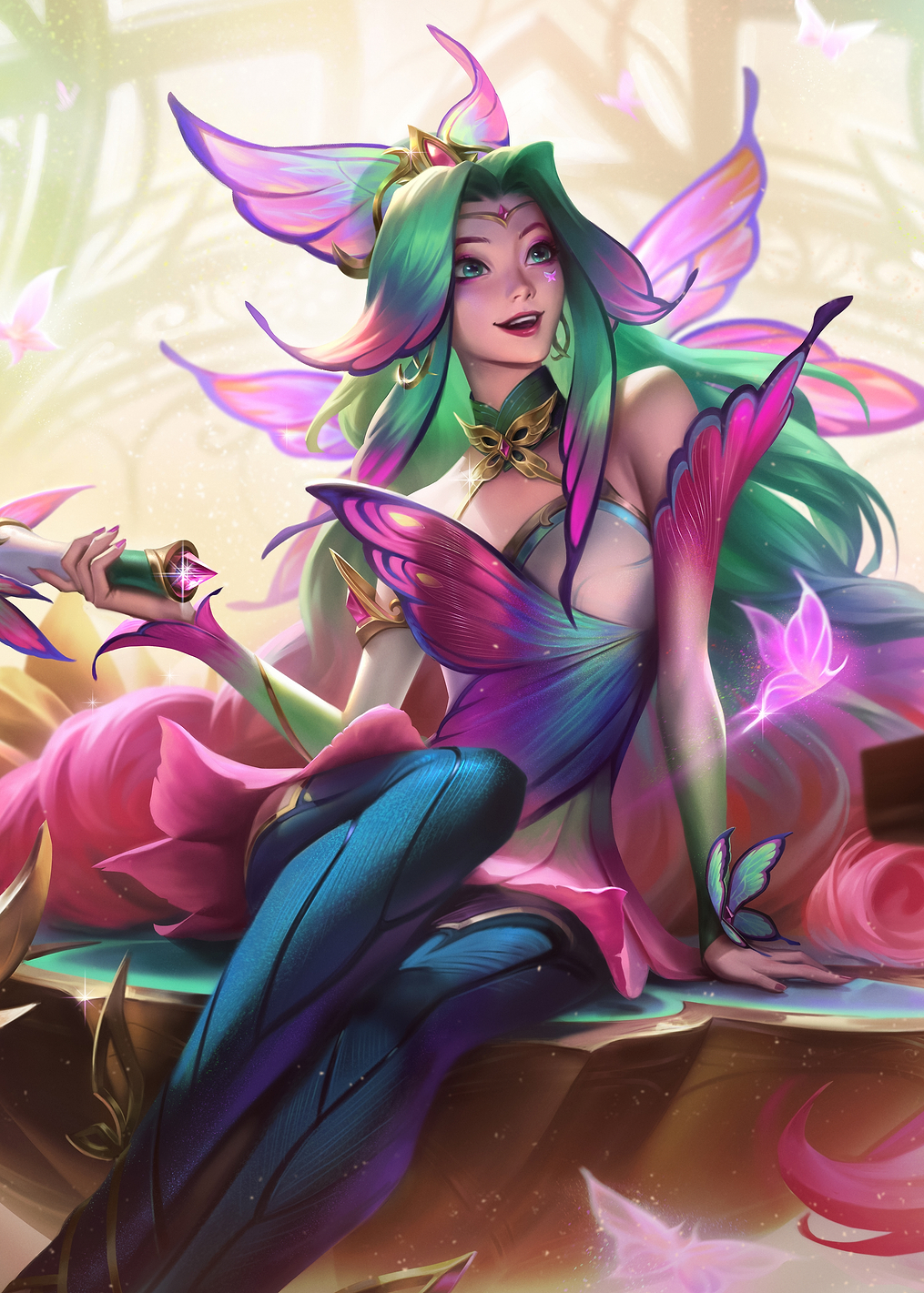 Faerie Court Seraphine: постер из коллекции League of Legends