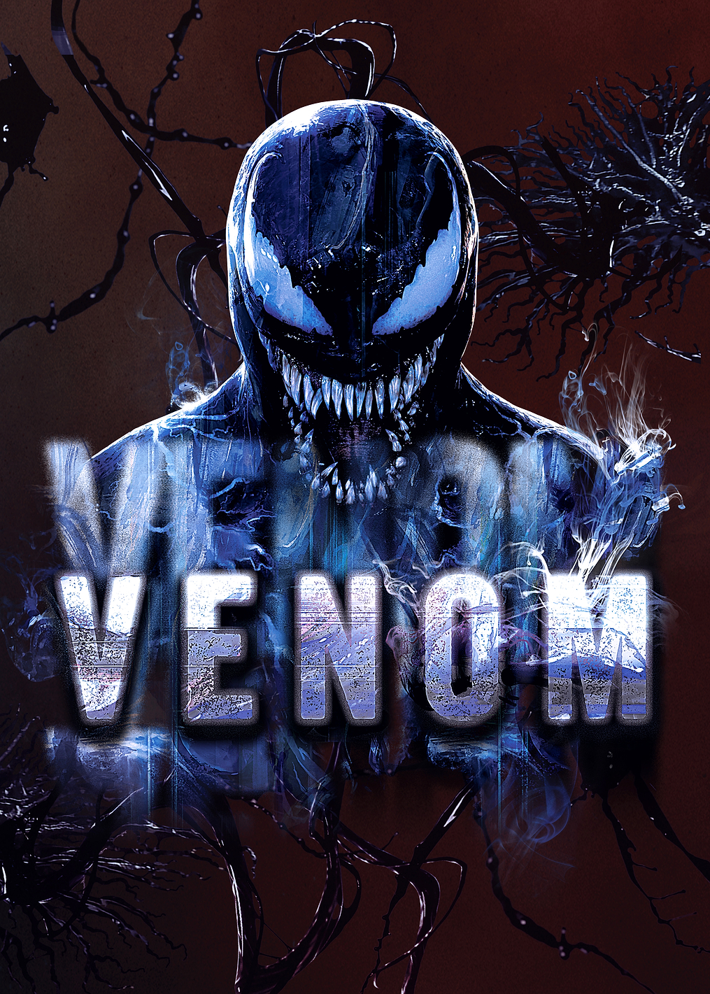 Fierce Venom Blue: постер из коллекции Marvel