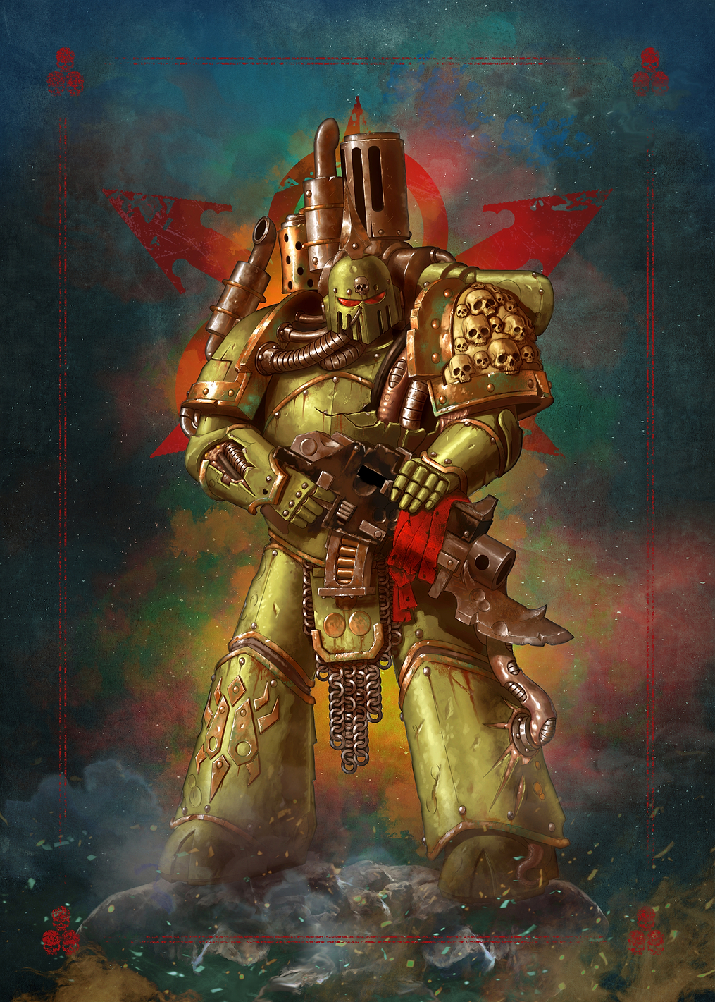 Plague Marine 2: постер из коллекции Warhammer