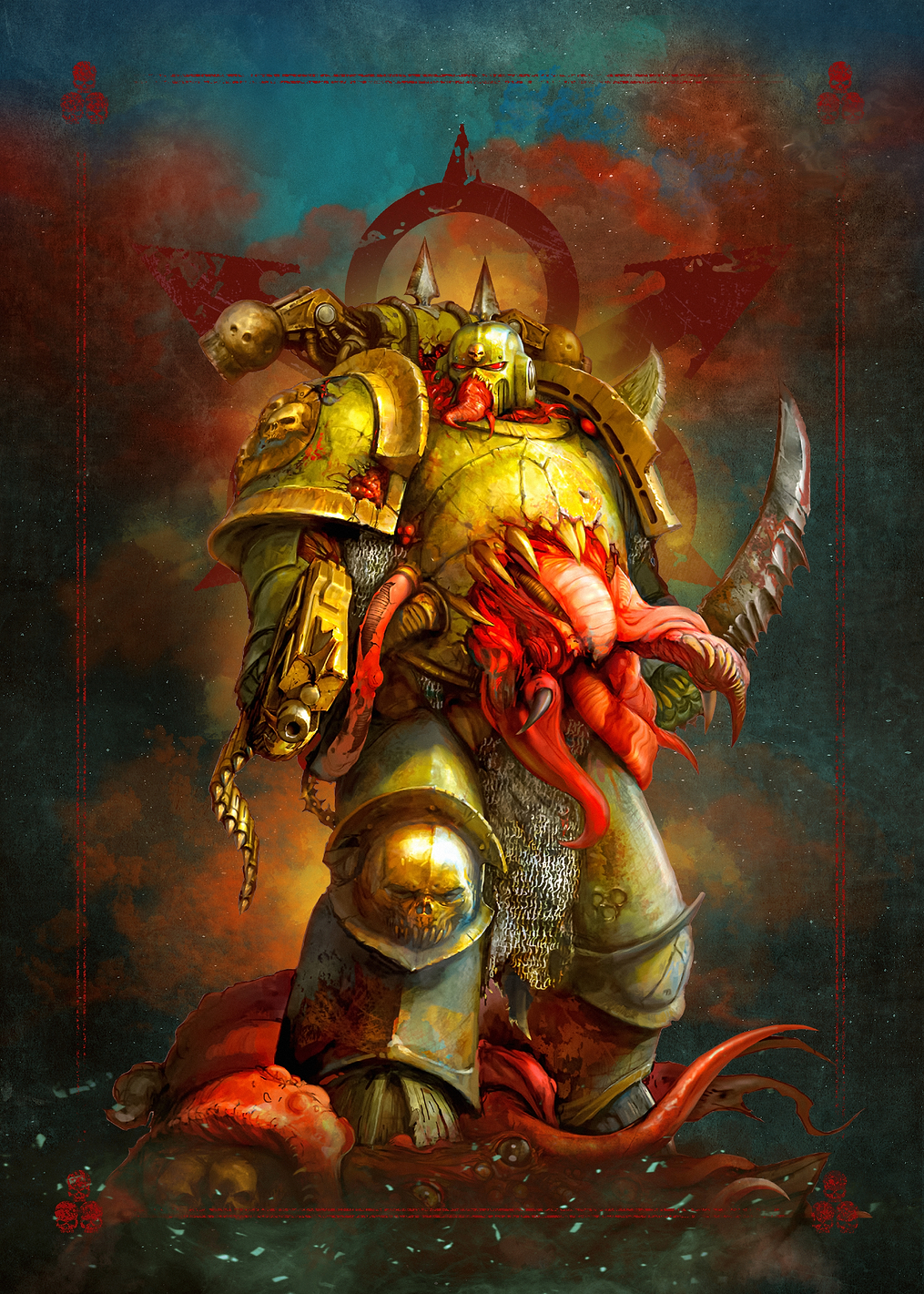 Plague Marine 1: постер из коллекции Warhammer