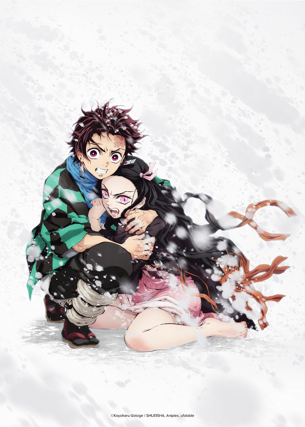 Tanjiro and Nezuko: постер из коллекции Demon Slayer