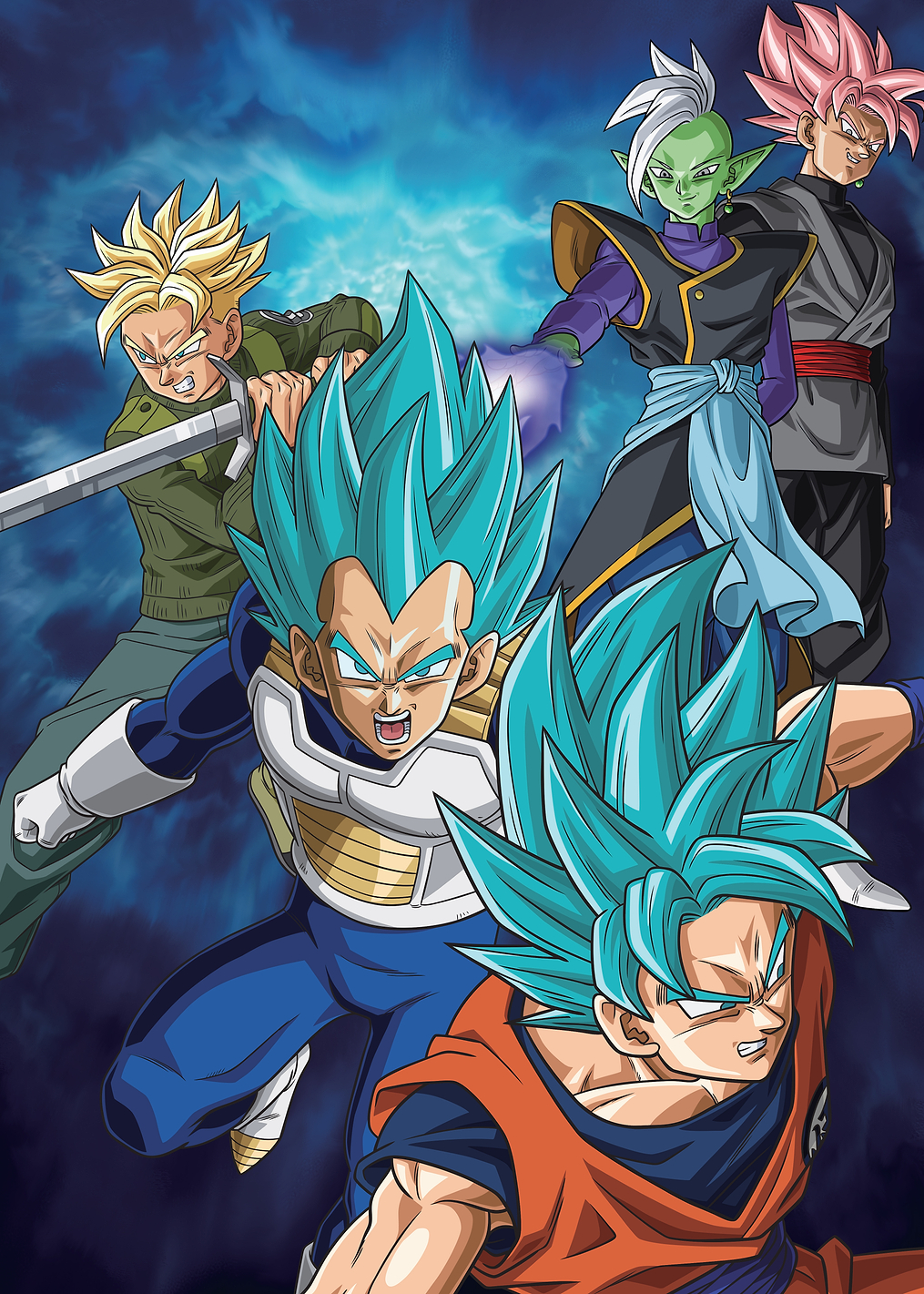 Dragon Ball - Characters: постер из коллекции Dragon Ball Super
