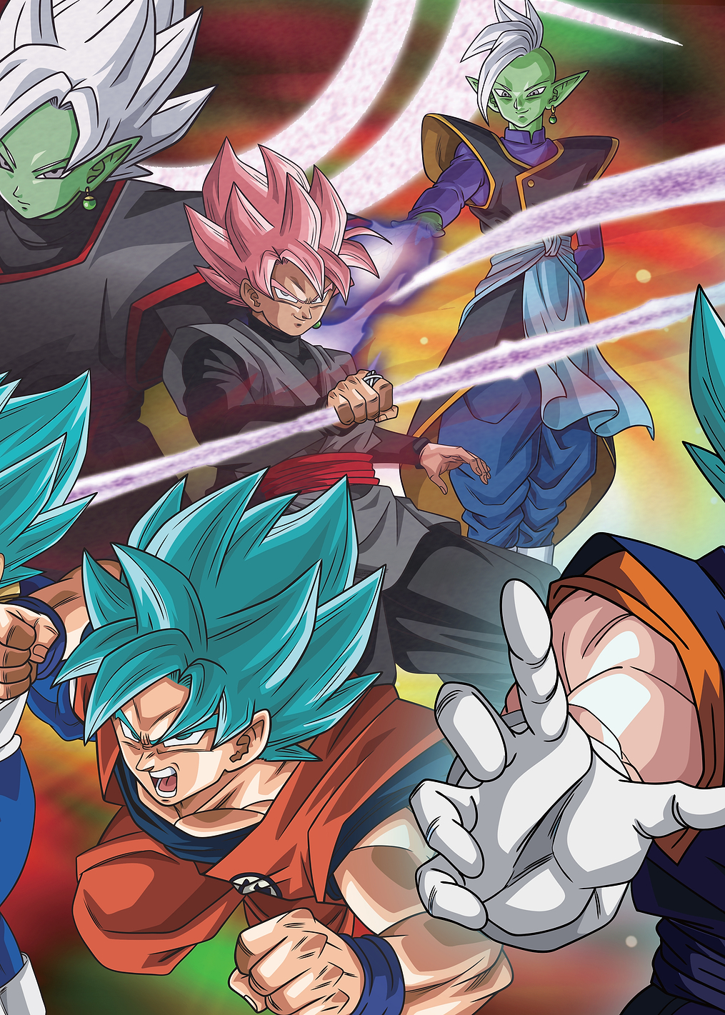 Super Saiyans: постер из коллекции Dragon Ball Super