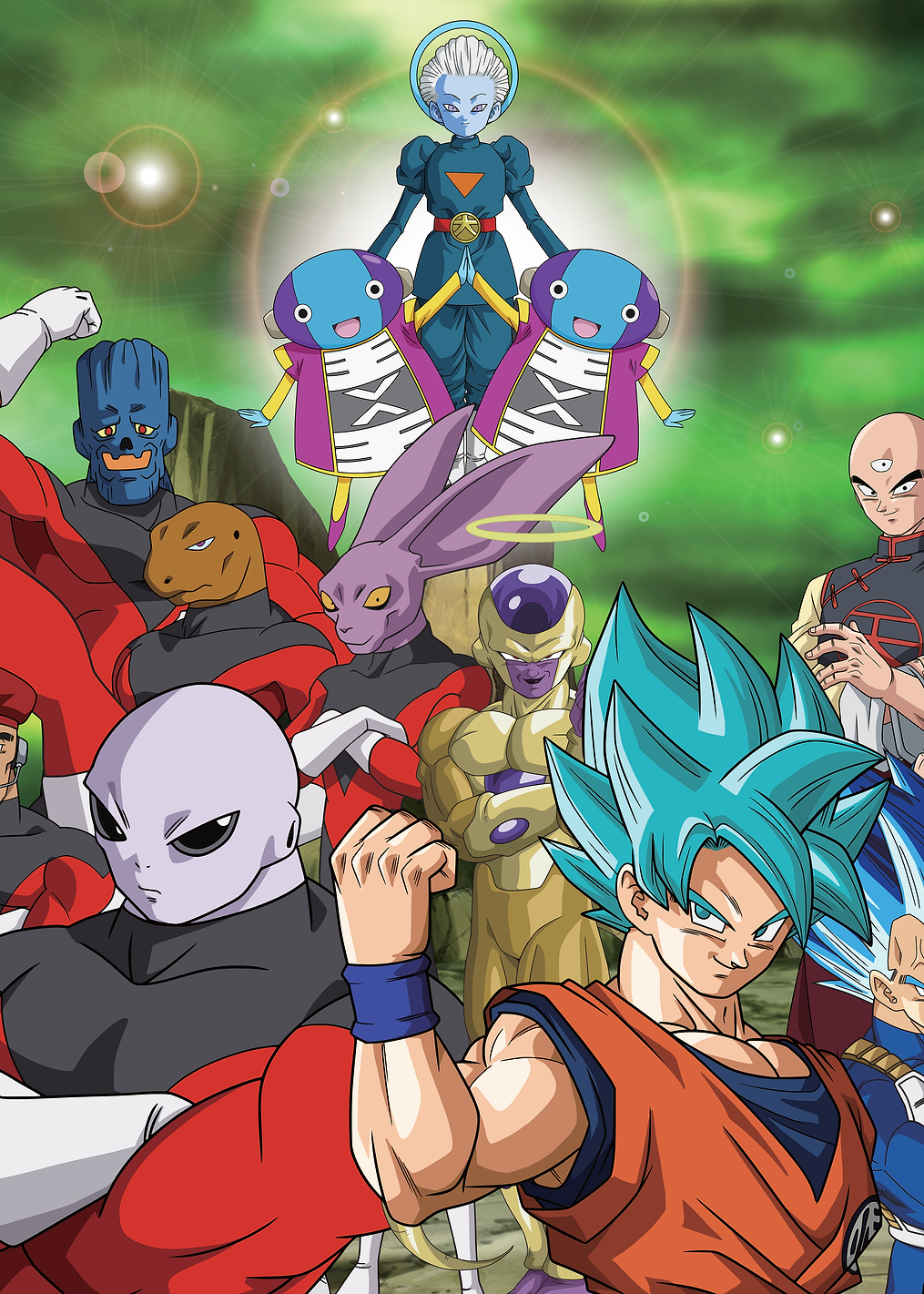 Team Universe 11 and 7: постер из коллекции Dragon Ball Super