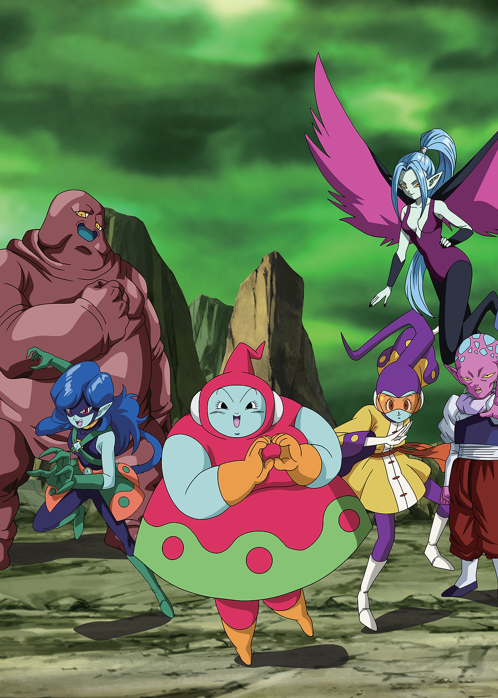 Universe 2 Team: постер из коллекции Dragon Ball Super