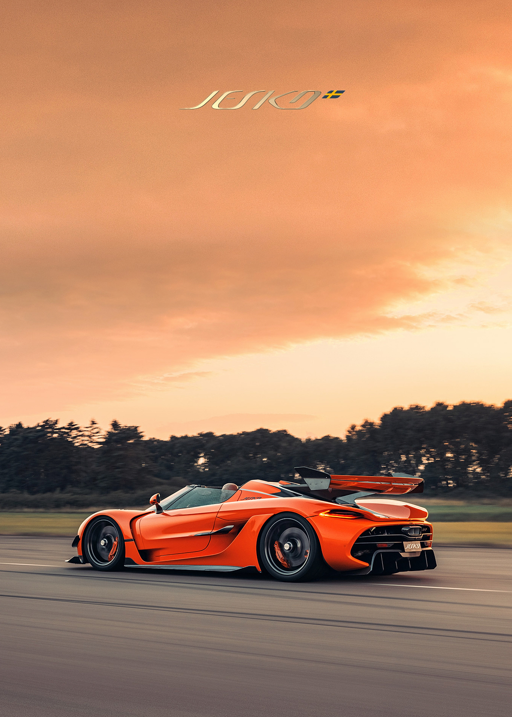 Koenigsegg Jesko Absolut: постер из коллекции Koenigsegg Jesko