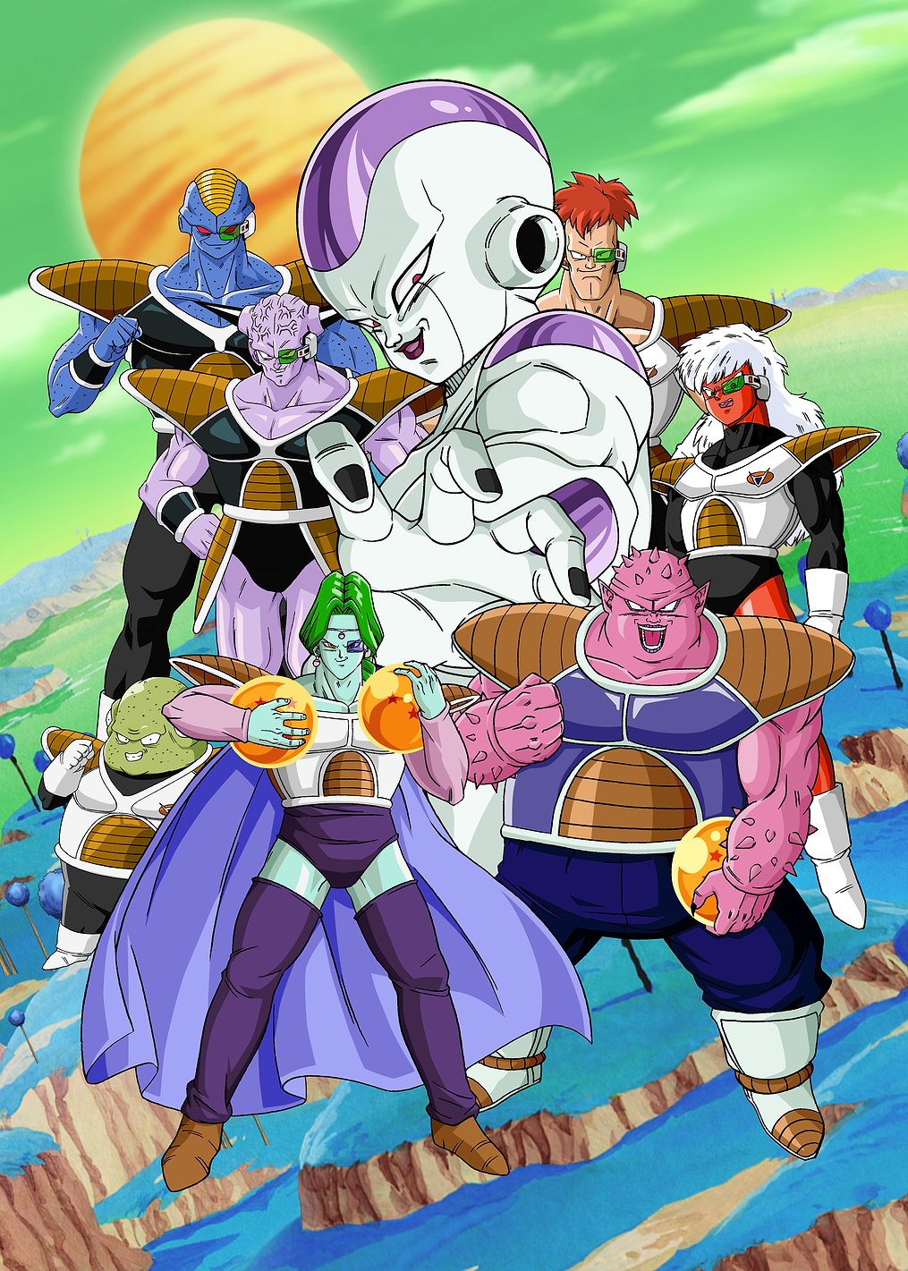 Frieza Force: постер из коллекции Dragon Ball Z