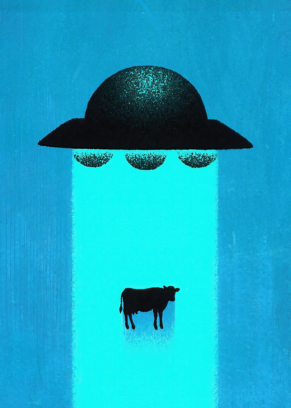Cow Abduction: постер из коллекции DAN DA DAN