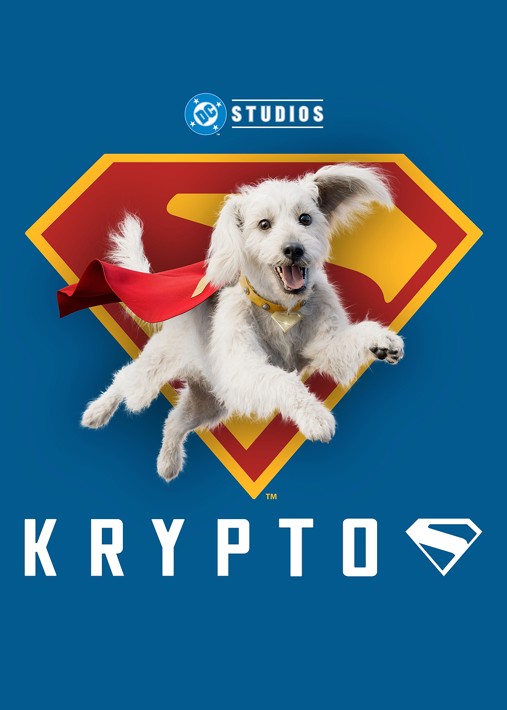 Krypto the Superdog with Superman S: постер из коллекции DC Comics