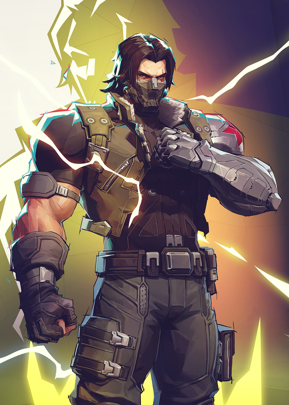 Marvel Rivals Winter Soldier: постер из коллекции Marvel