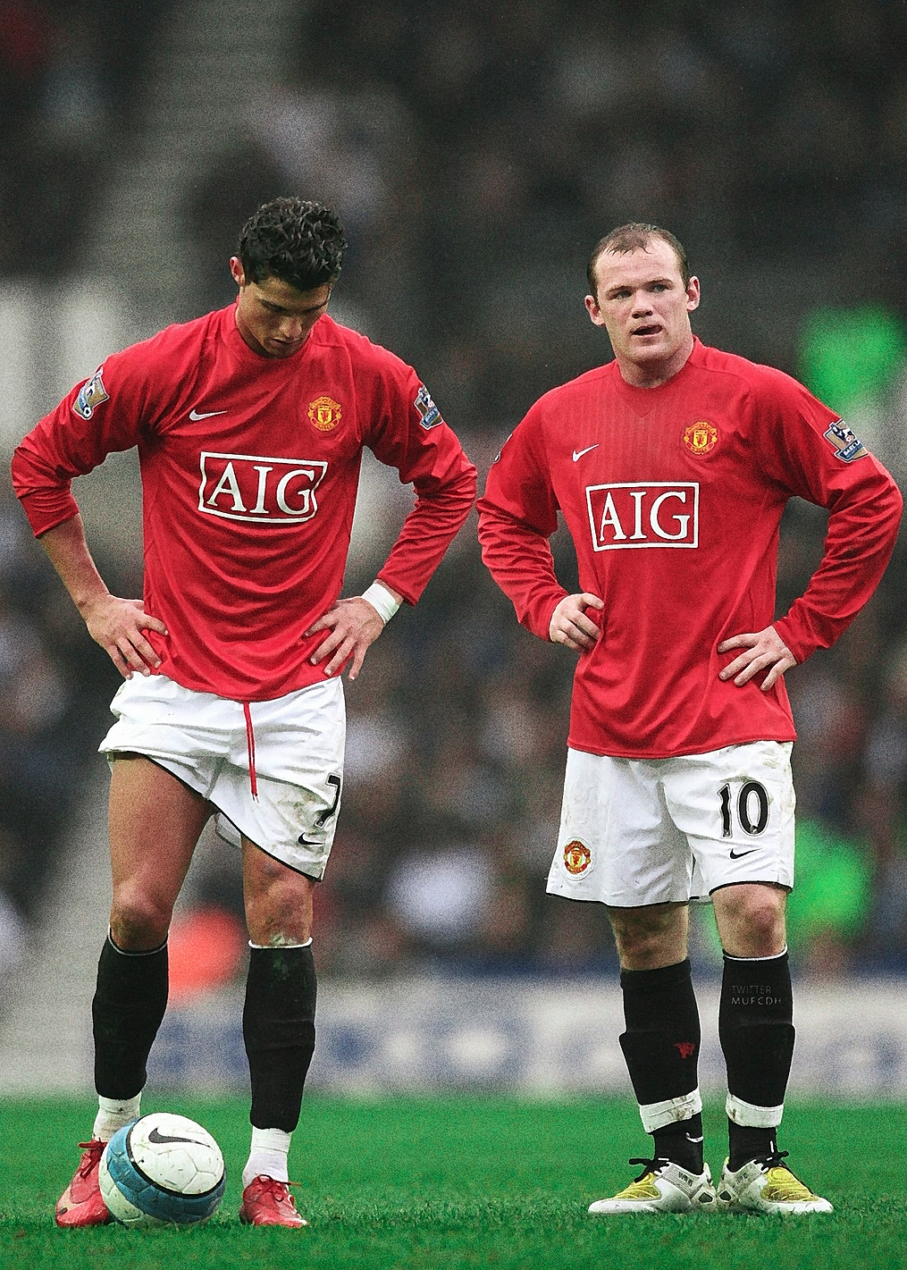 Cristiano Ronaldo & Wayne Rooney: постер из коллекции Криштиану Роналду