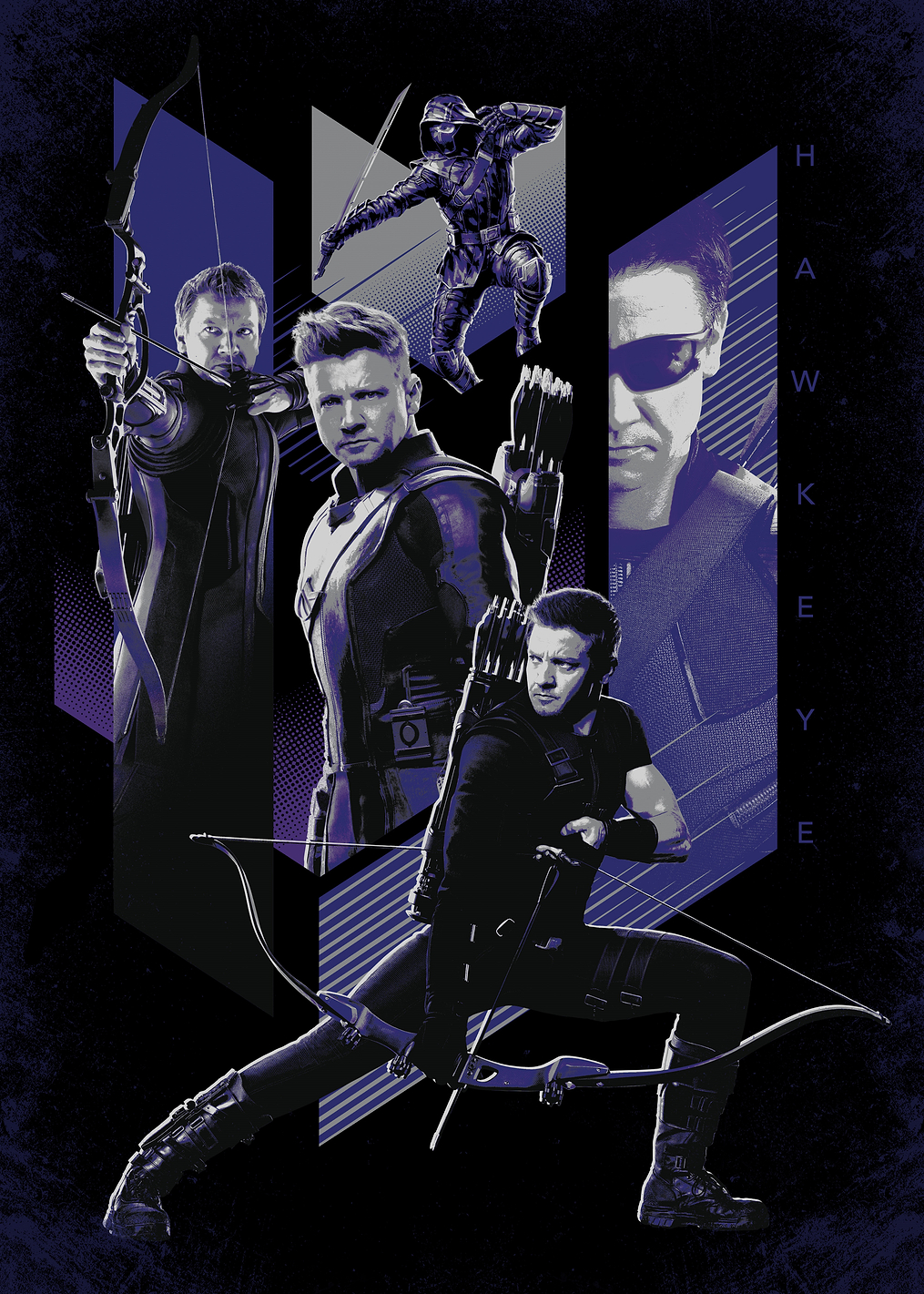 Hawkeye Collage: постер из коллекции Marvel
