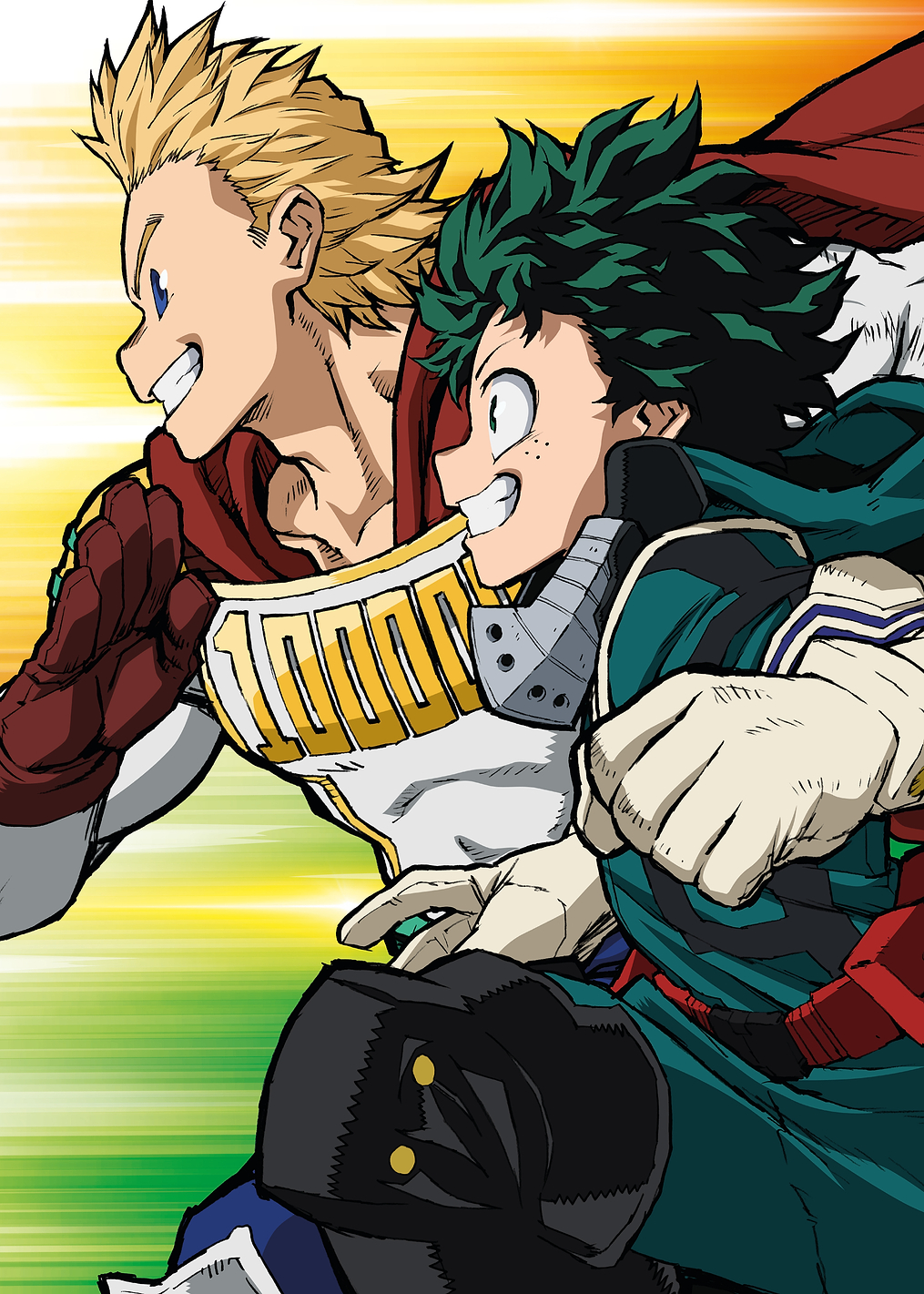 Mirio and Deku: постер из коллекции My Hero Academia