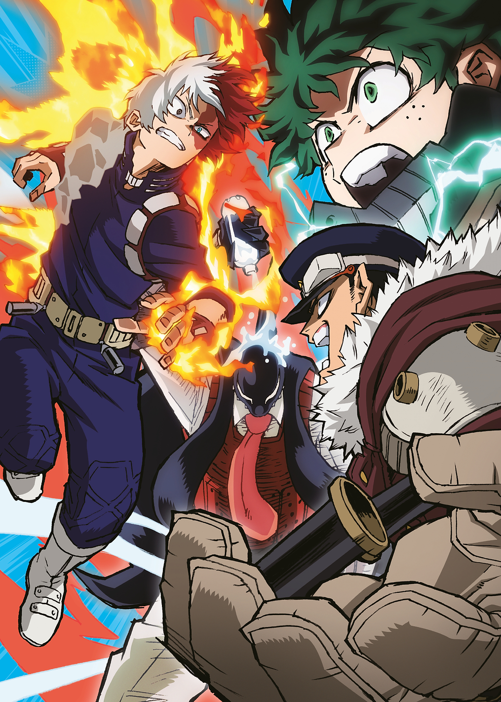 Heroes and Villain: постер из коллекции My Hero Academia