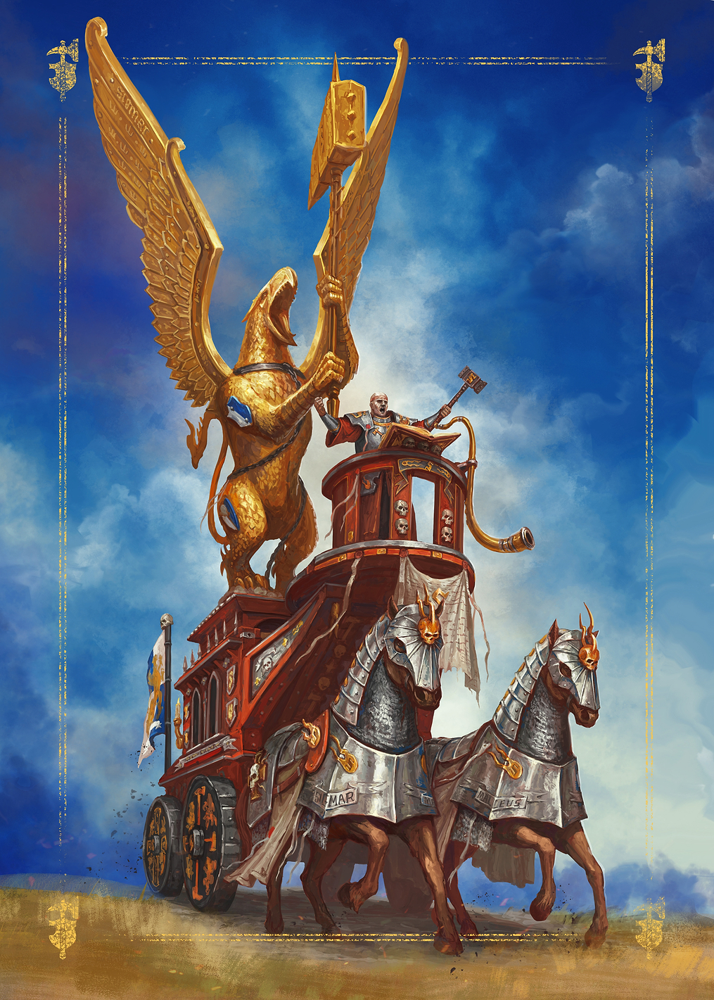 War Altar of Sigmar: постер из коллекции Warhammer