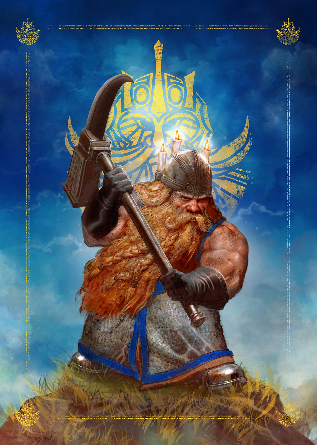 Dwarf Miner: постер из коллекции Warhammer