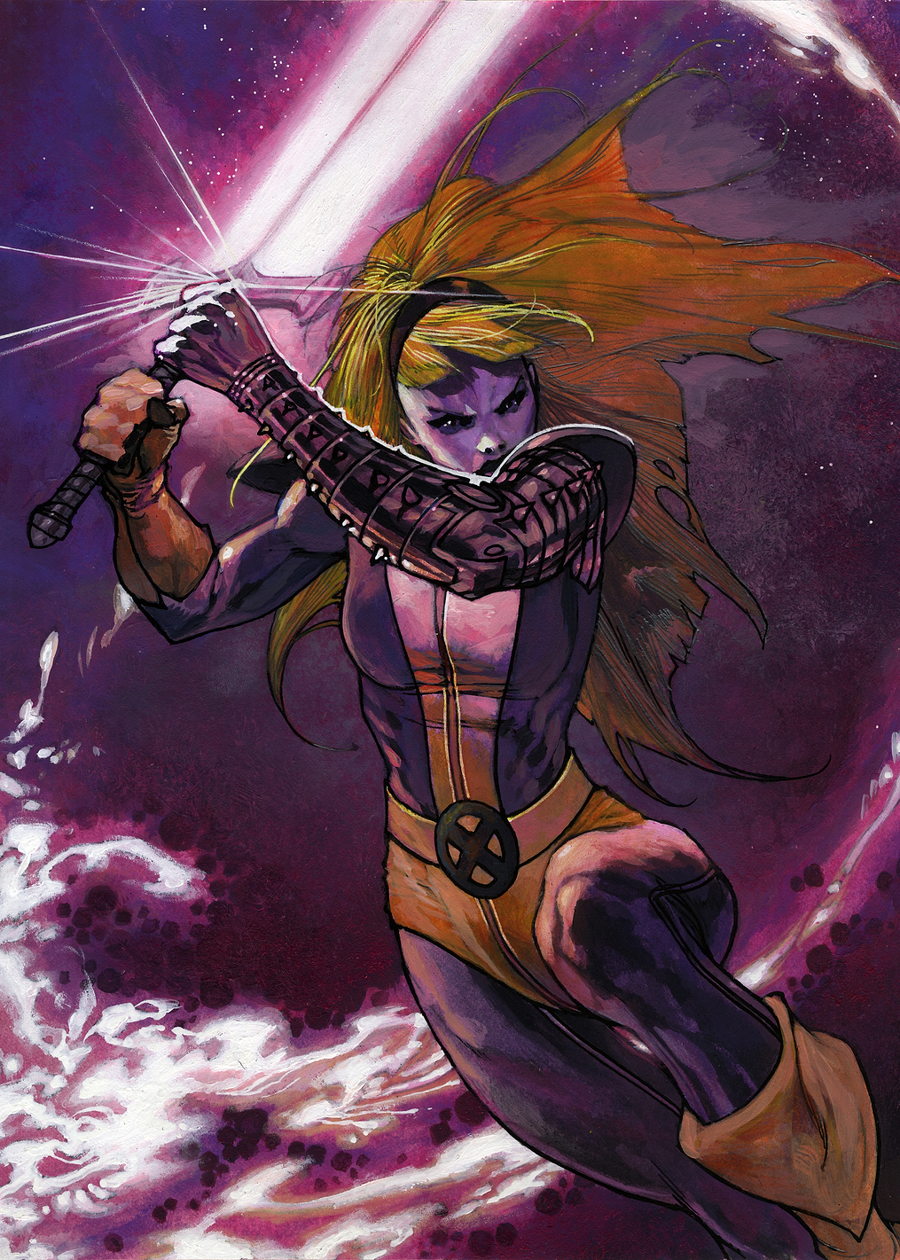 Magik in Action: постер из коллекции Marvel
