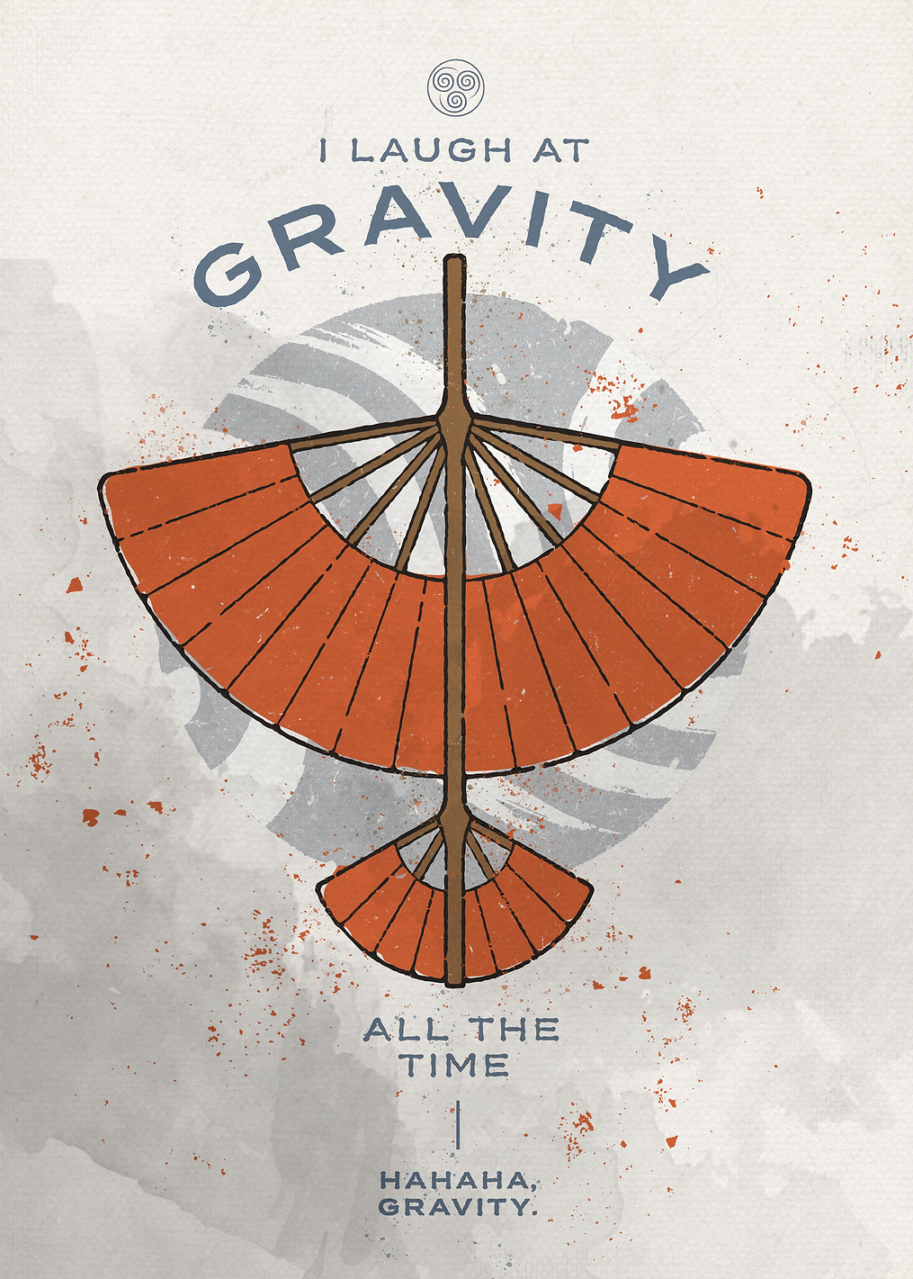 Laugh at Gravity: постер из коллекции Avatar: The Last Airbender