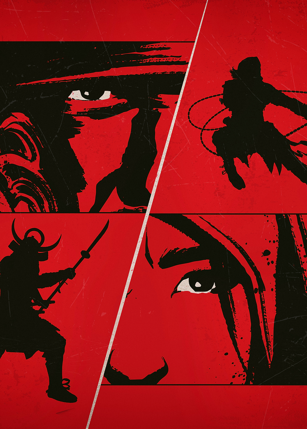 AC Shadows: Red: постер из коллекции Assassin's Creed
