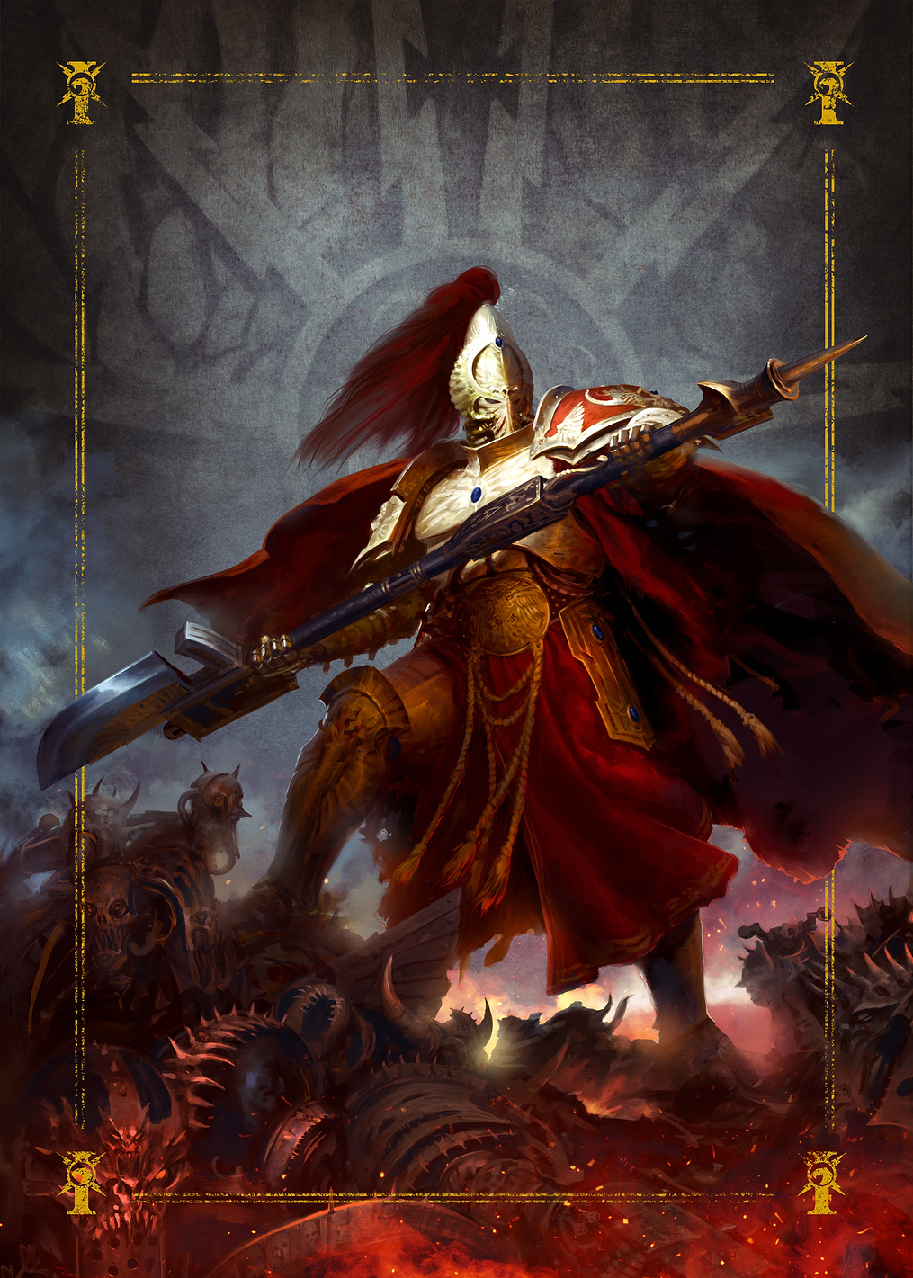 Custodian Warden: постер из коллекции Warhammer