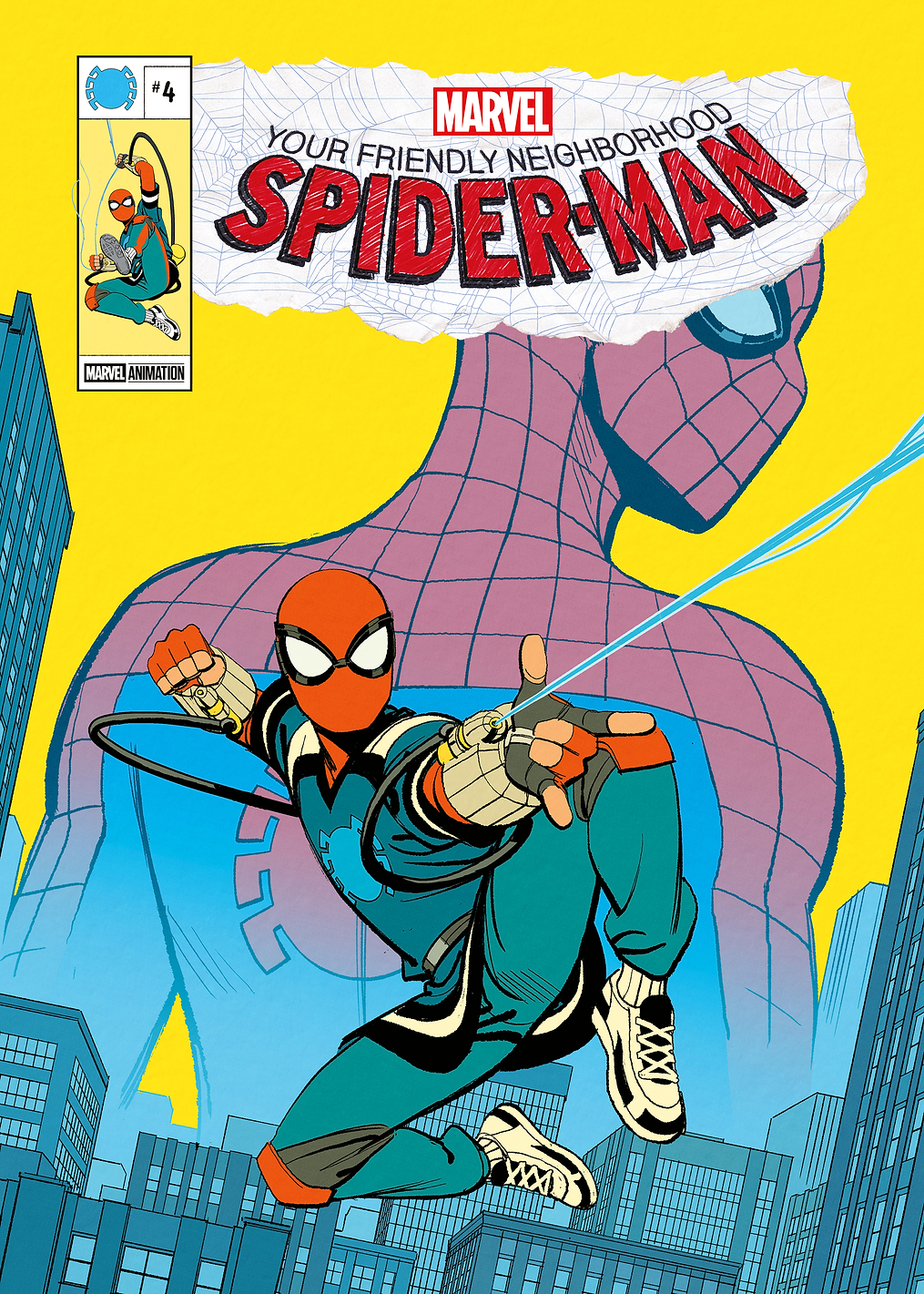 YFN Spider-Man Cover 4: постер из коллекции Marvel