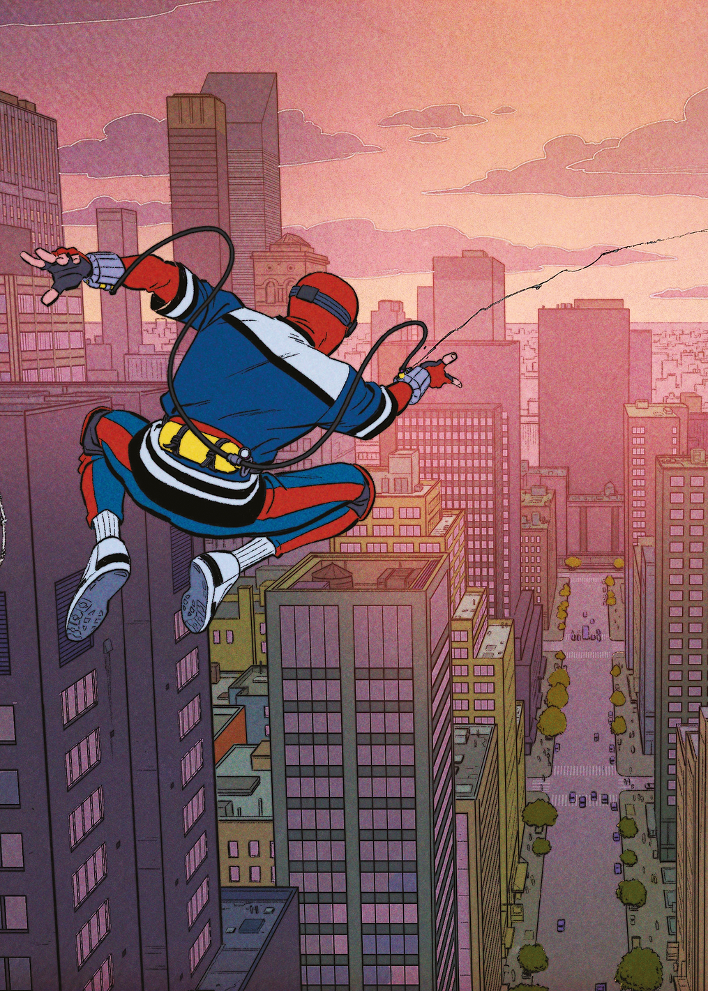 YFN Spider-Man Cityscape: постер из коллекции Marvel