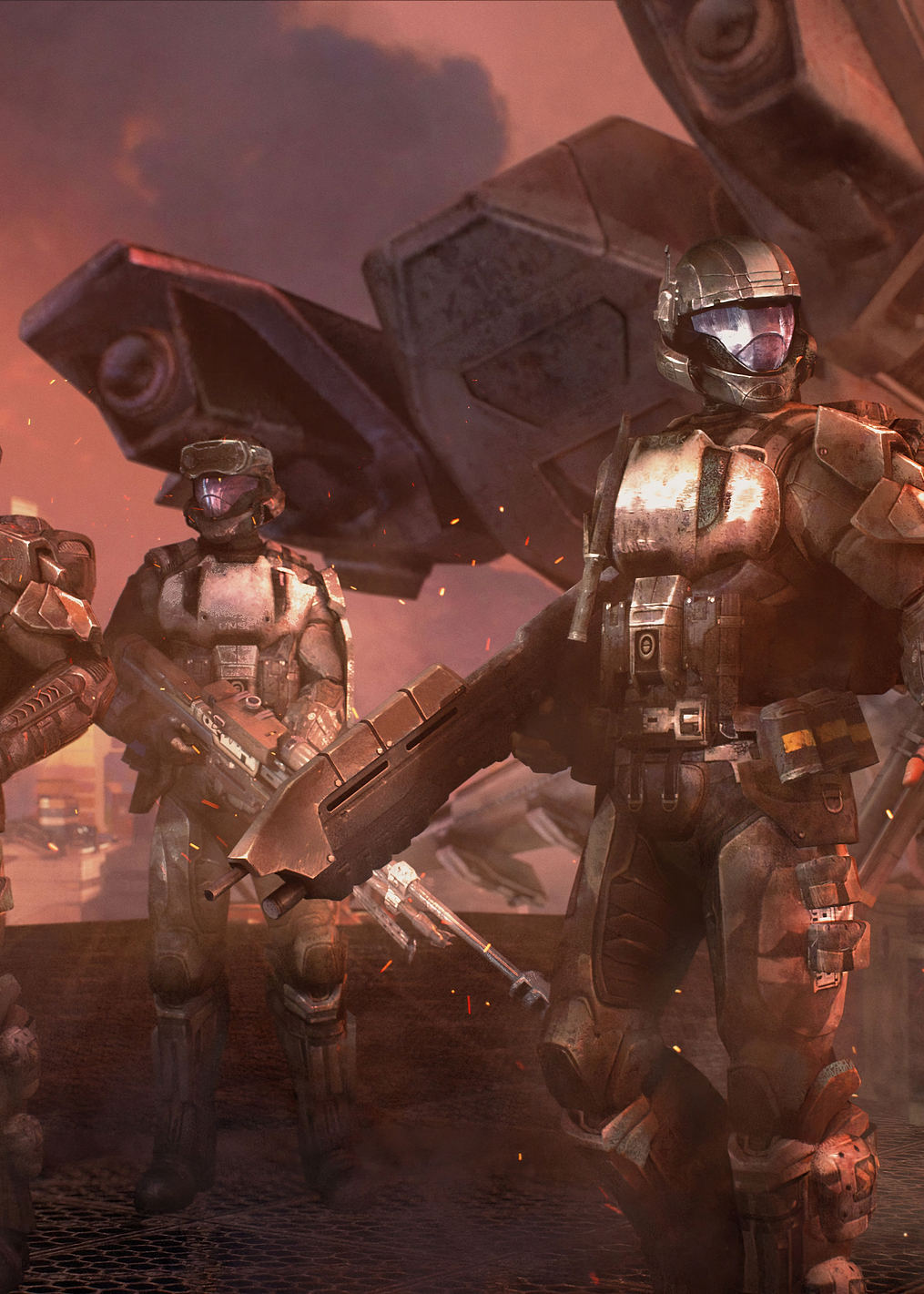 Fight for New Mombasa: постер из коллекции HALO Game