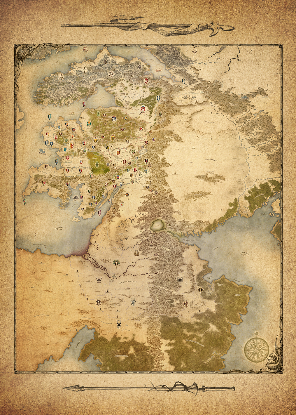 The Old World: постер из коллекции Warhammer