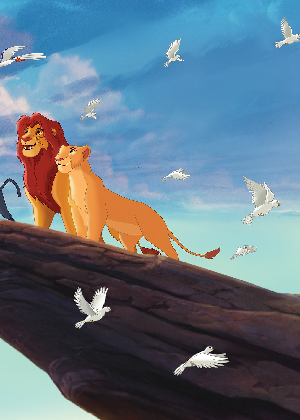 Mufasa Simba Rafiki: постер из коллекции Disney