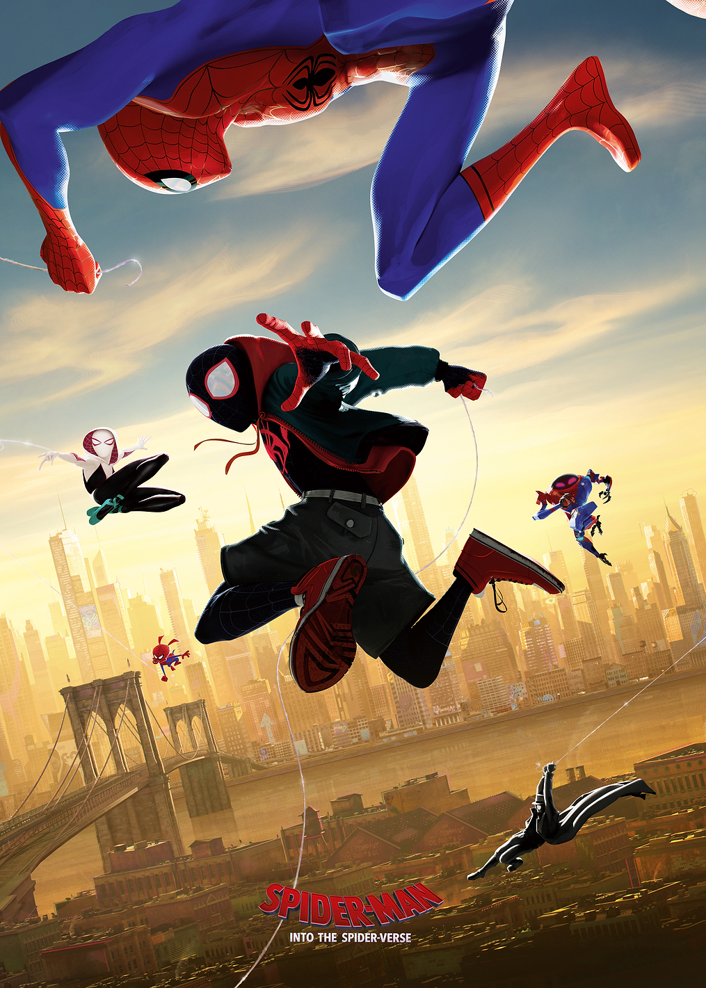 Spider-Verse Miles Group: постер из коллекции Marvel
